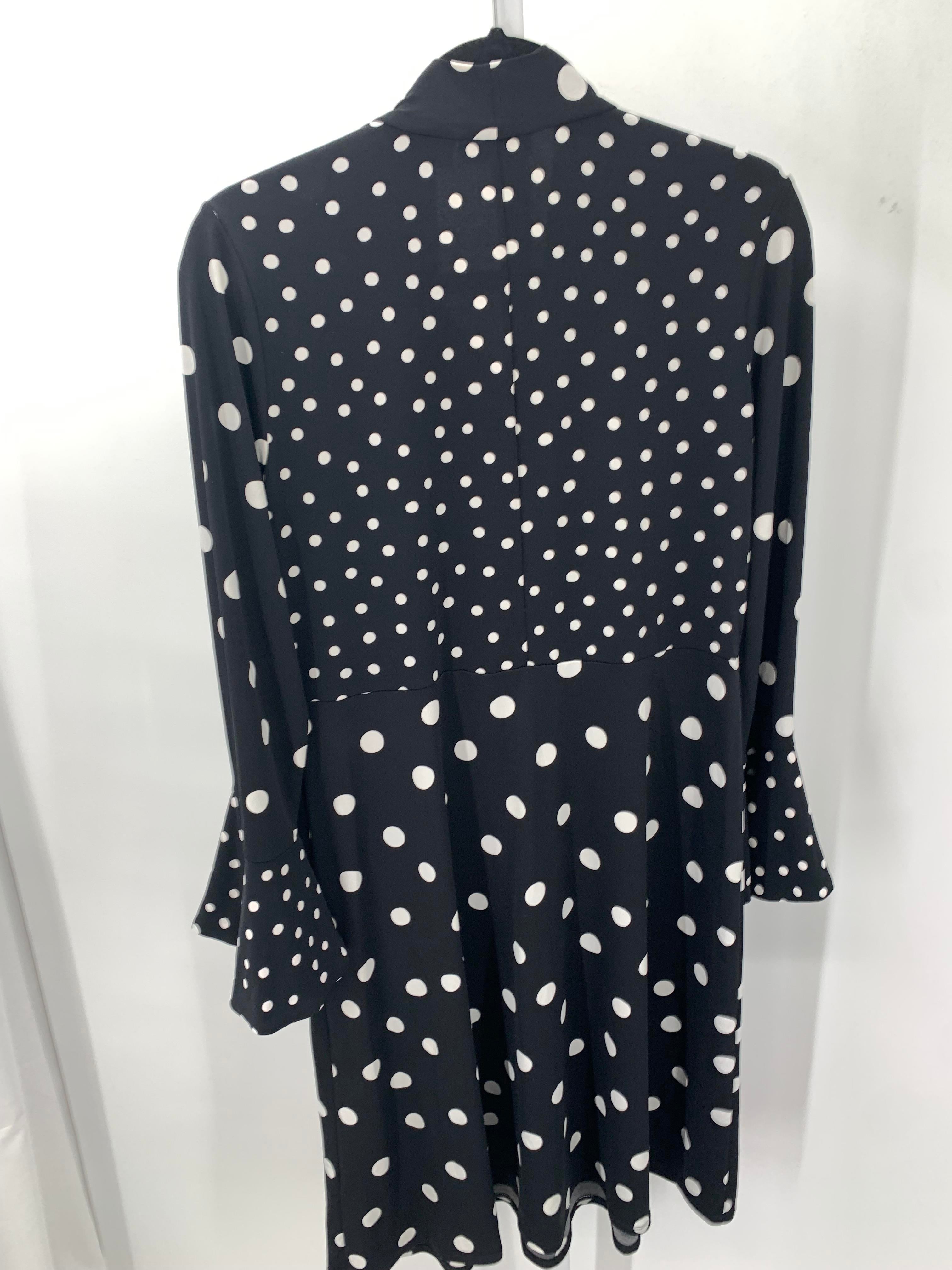 Susan Graver Size Small Misses Long Sleeve Dress