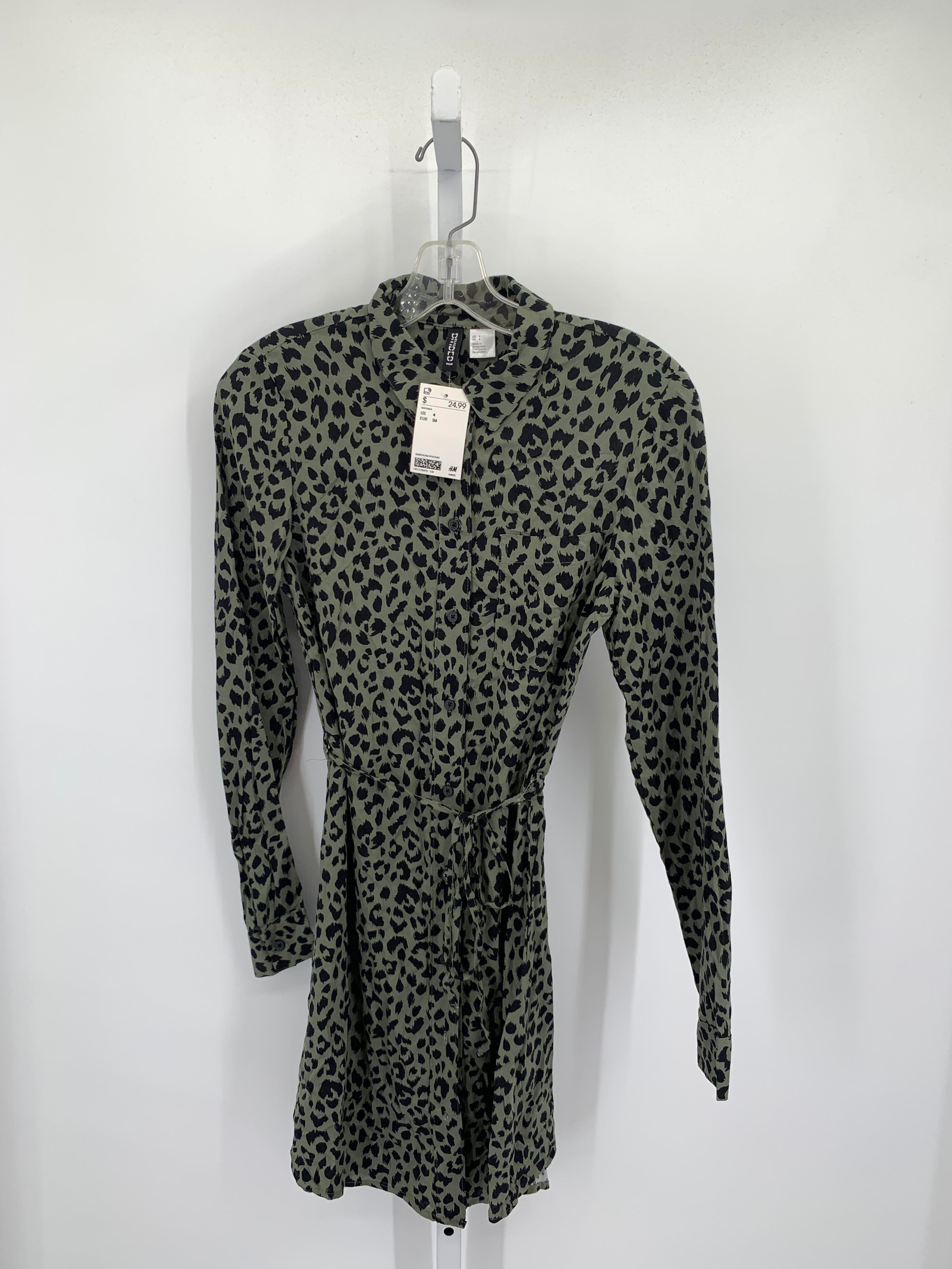 Divided Size 4 Juniors Long Sleeve Dress