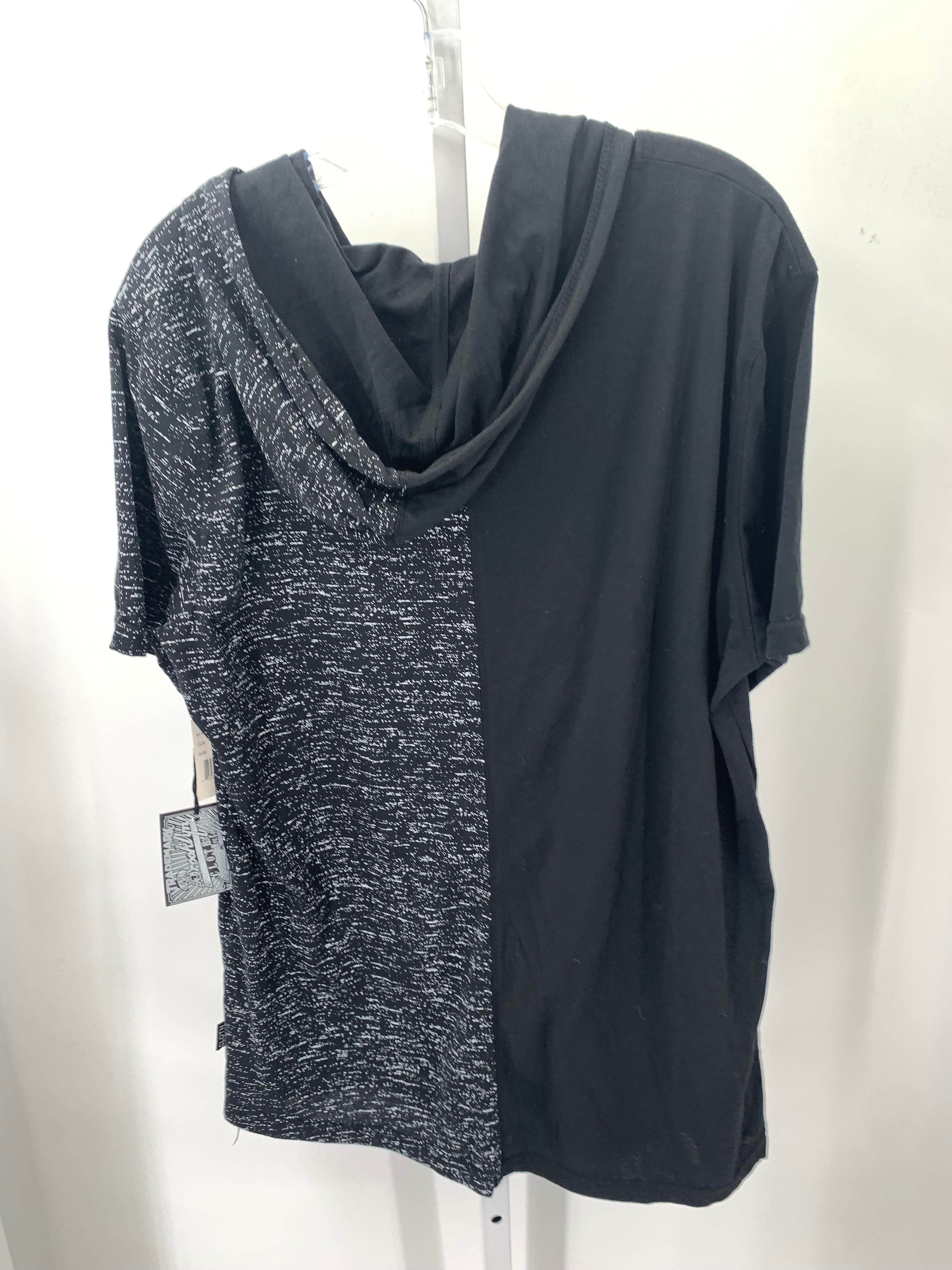 NEW WHITE HOODED KNIT