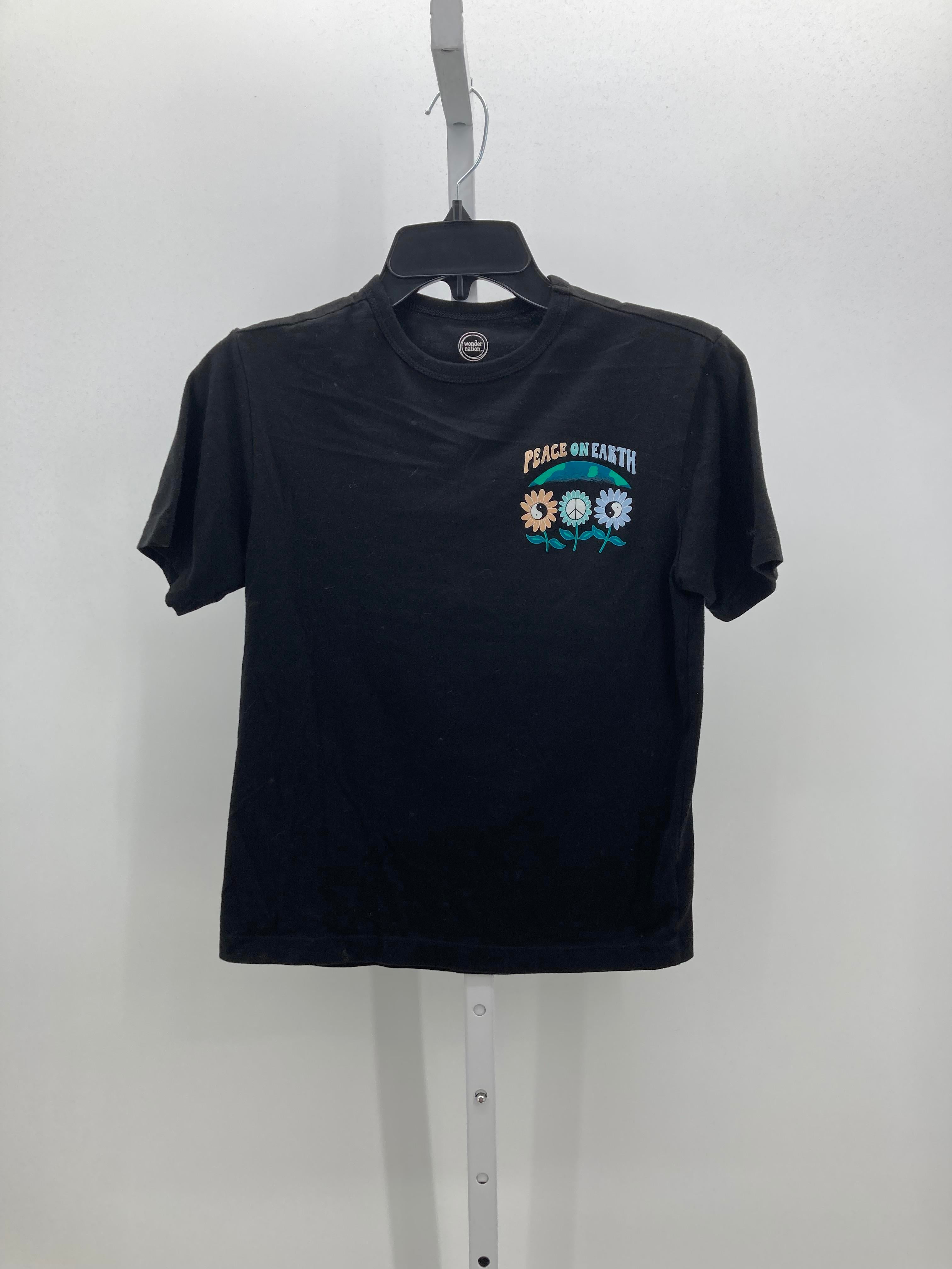 Wonder Nation Size 10-12 Girls Short Sleeve Shirt
