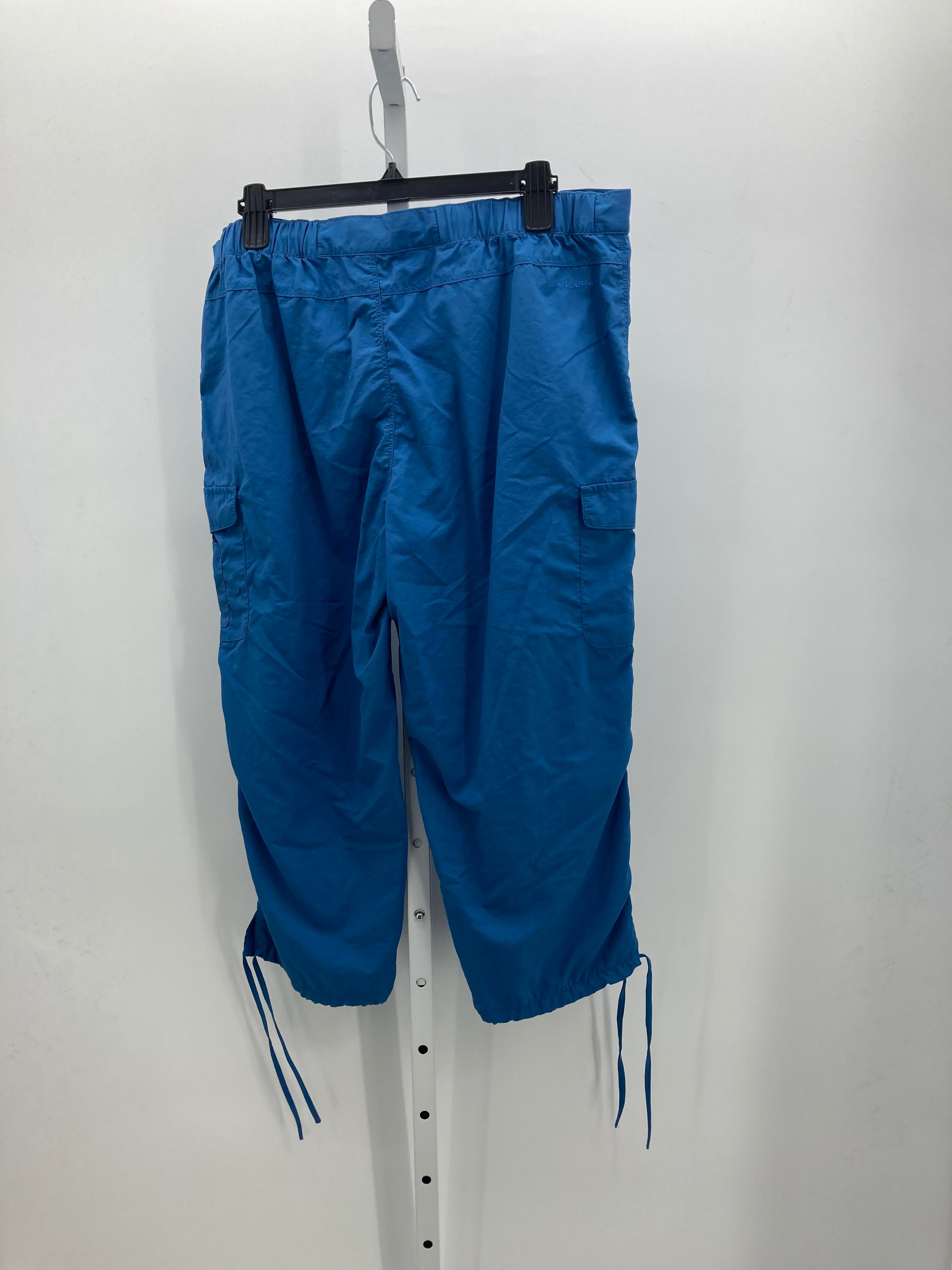 White Sierra Size Extra Large Misses Capri Pants