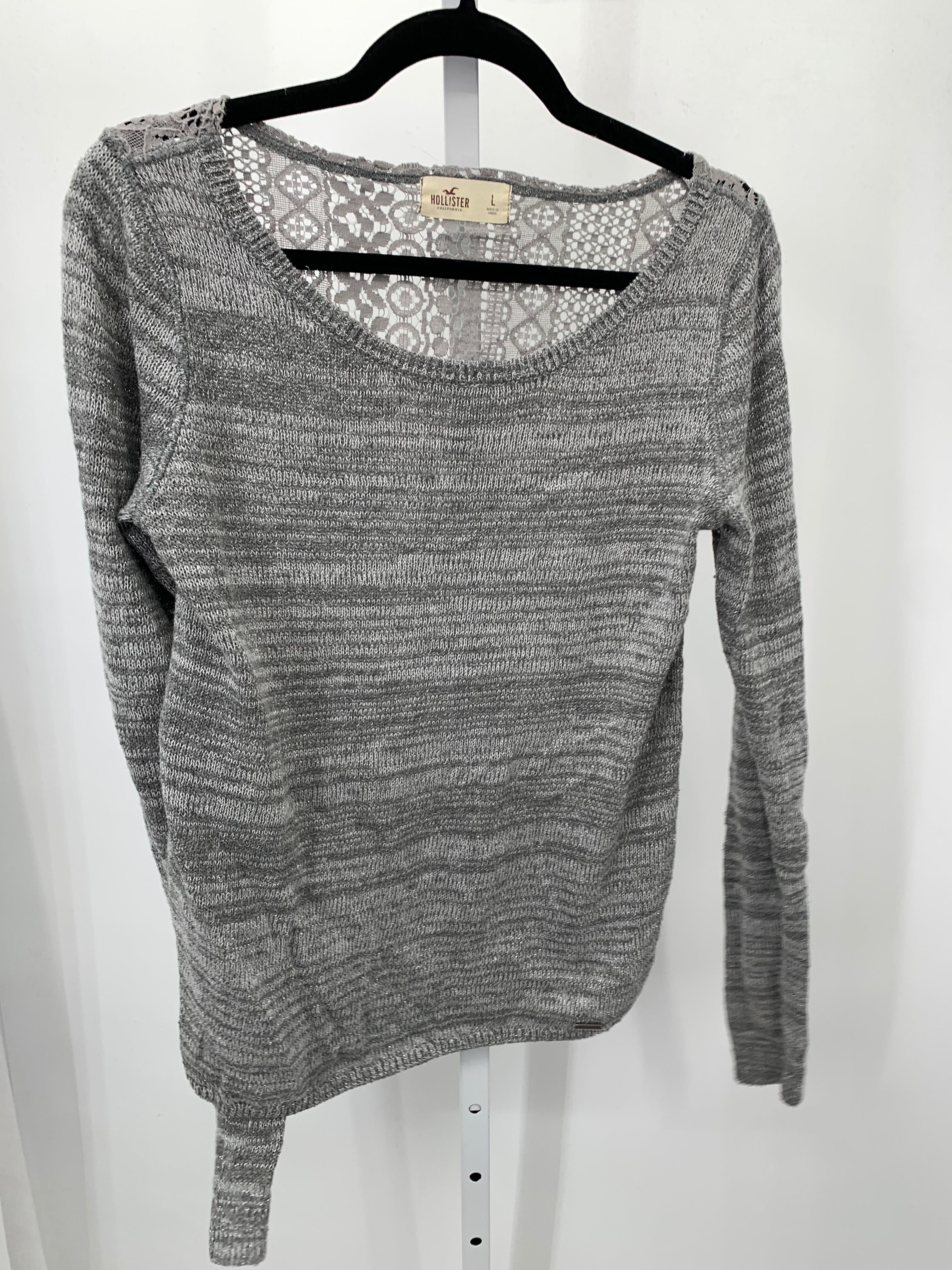 Hollister Size Large Juniors Long Sleeve Sweater