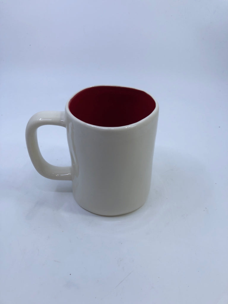 RAE DUNN FA LA LA MUG.