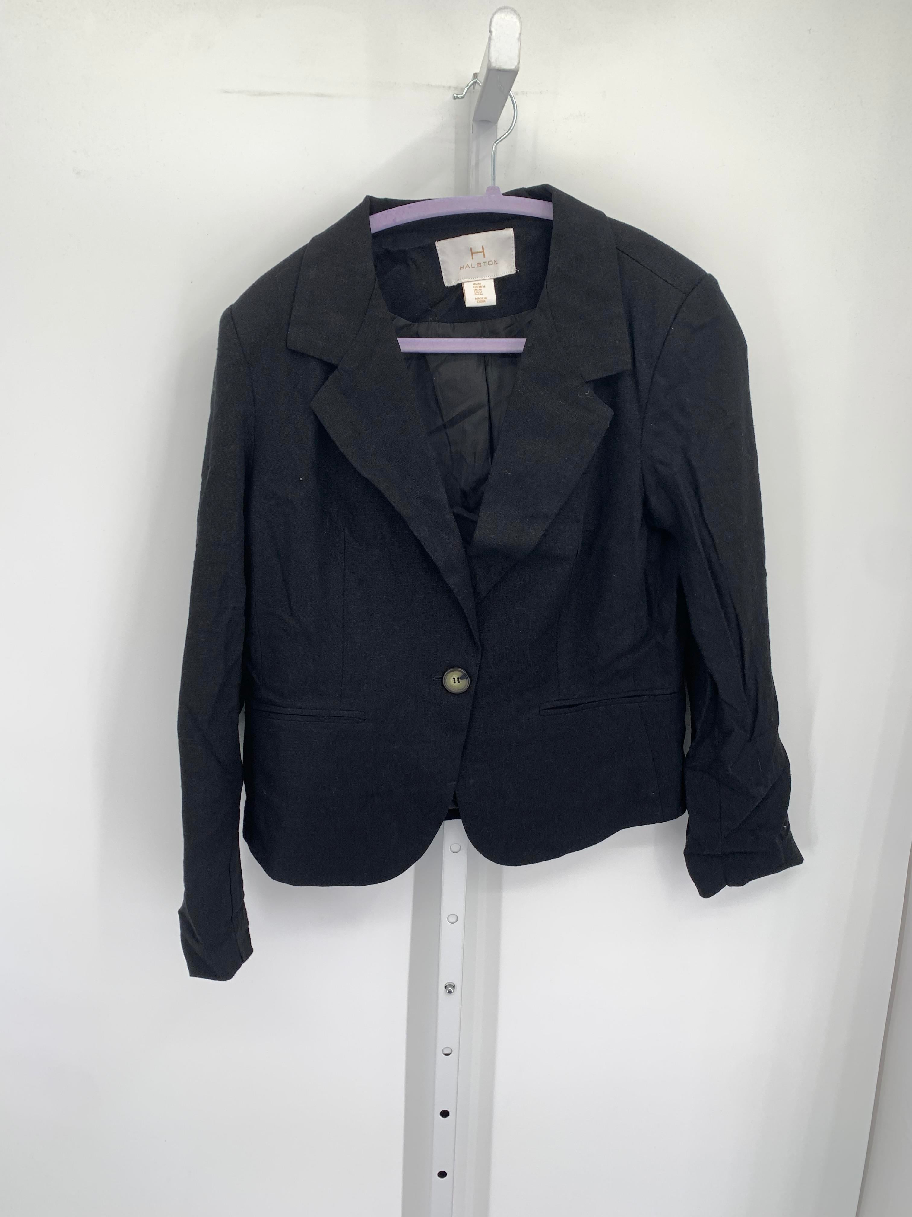 Halston Size Medium Misses Blazer