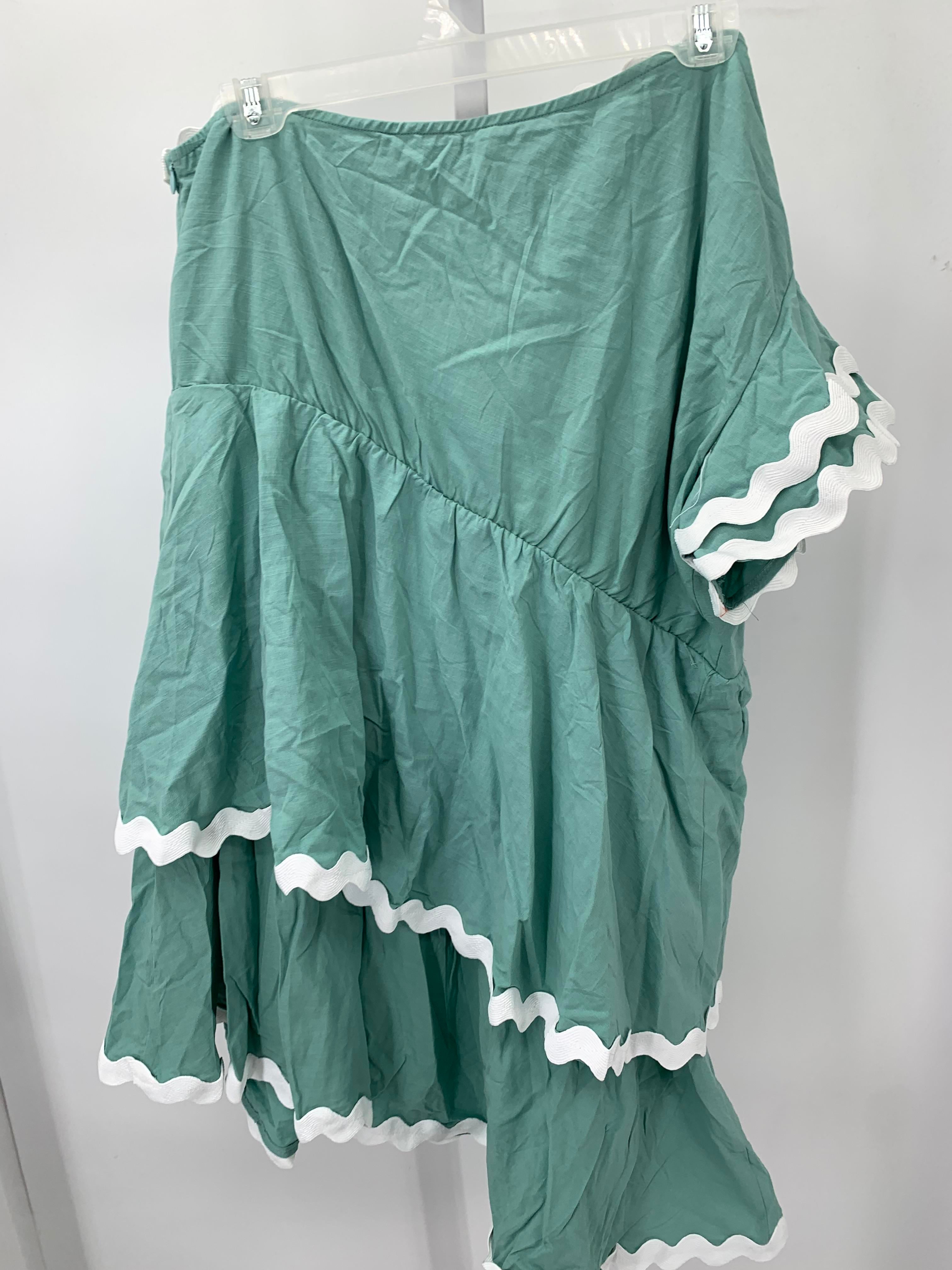 Size Extra Large Misses Short Sleeve Dress