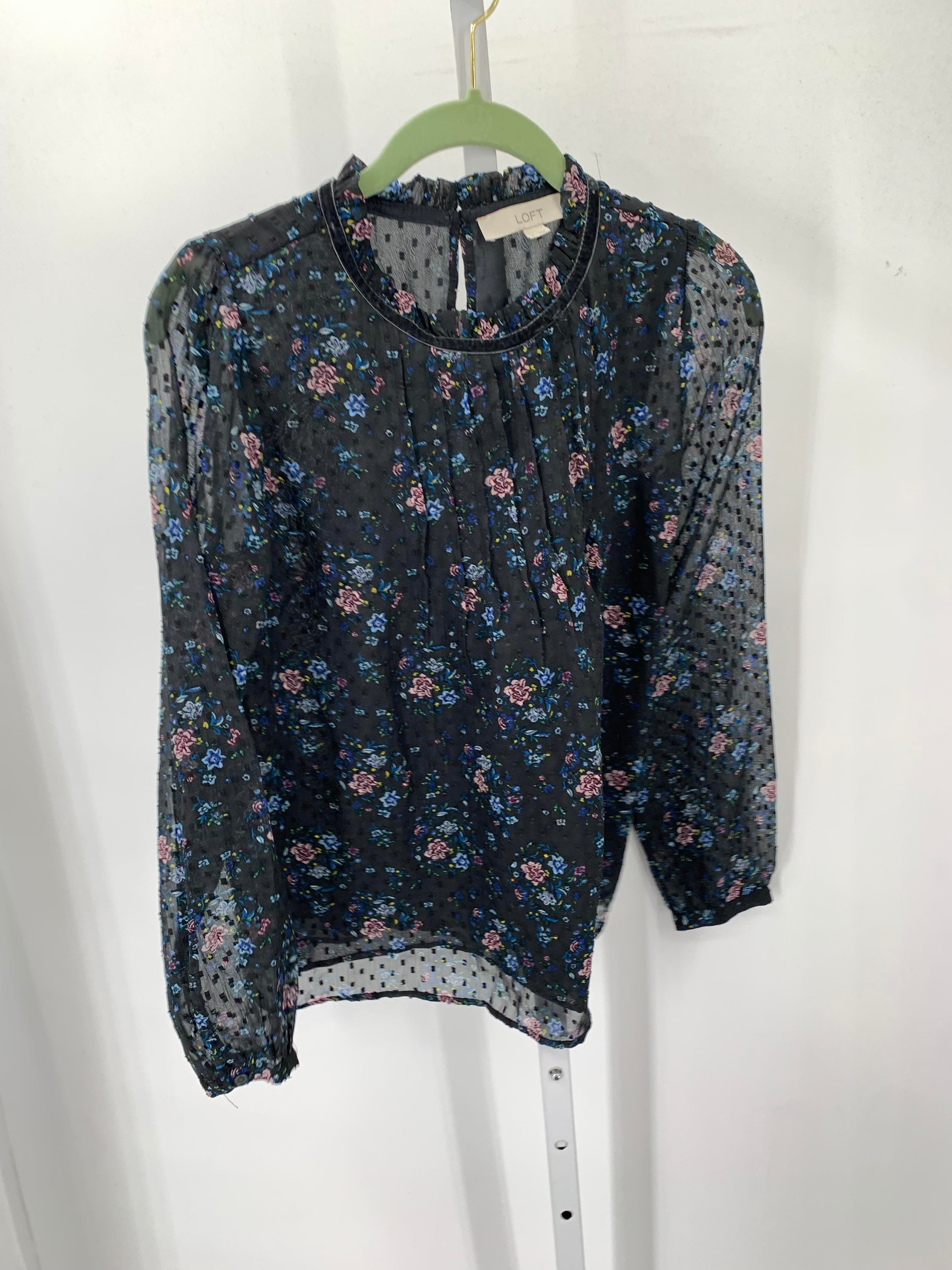 Loft Size Small Misses Long Sleeve Shirt