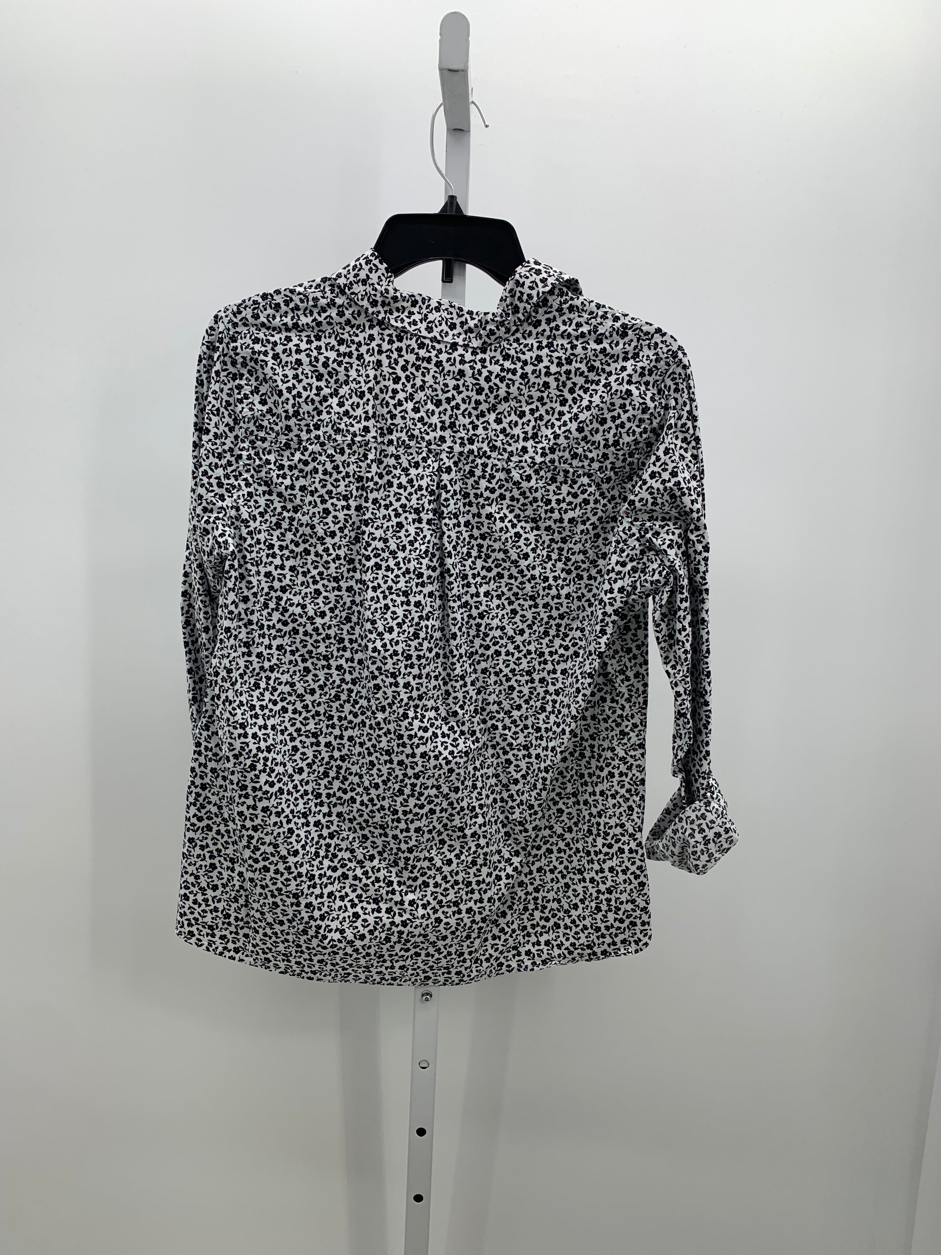 Croft & Barrow Size Medium Misses Long Sleeve Shirt