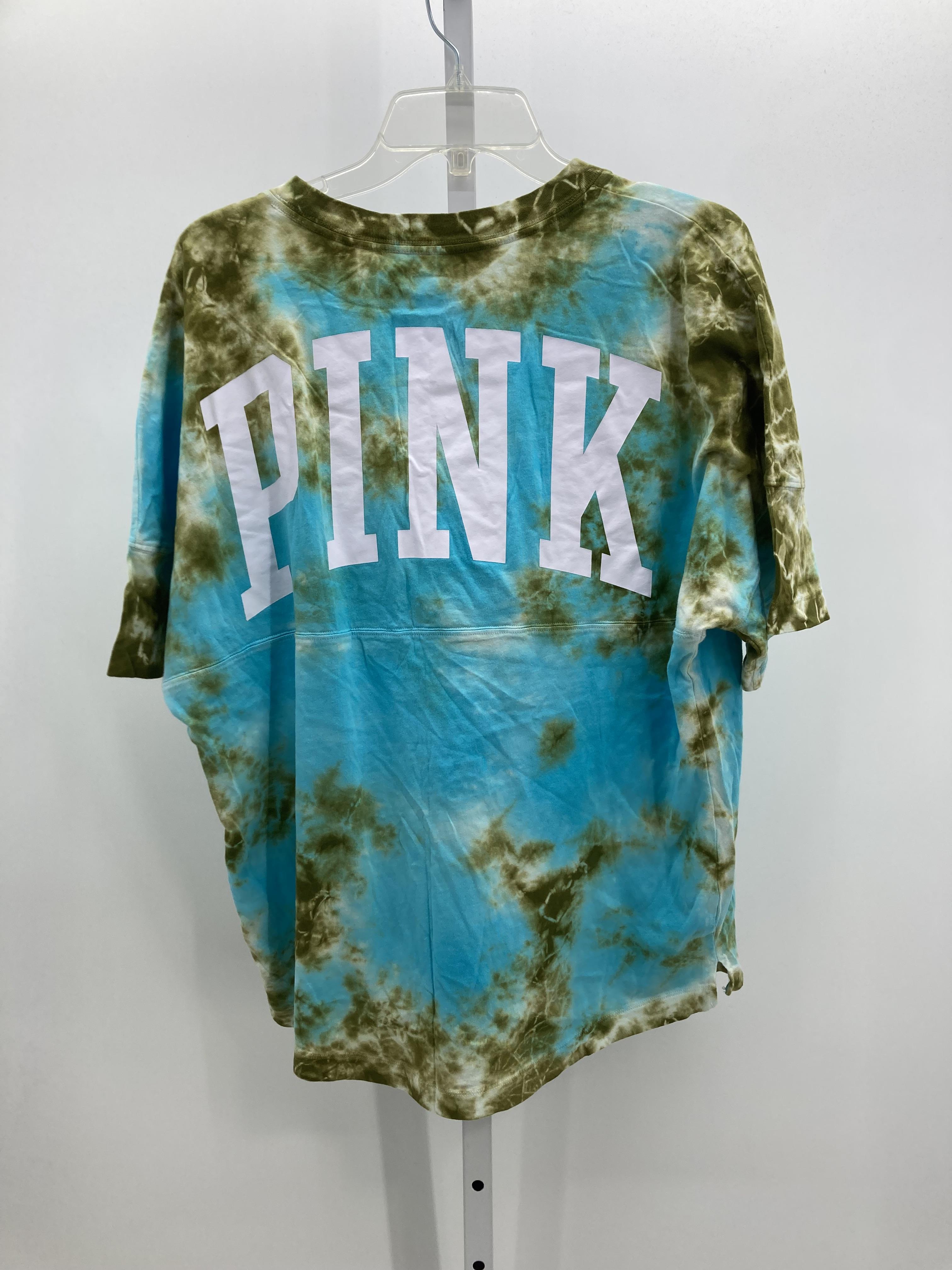PINK Size Medium Juniors Short Sleeve Shirt