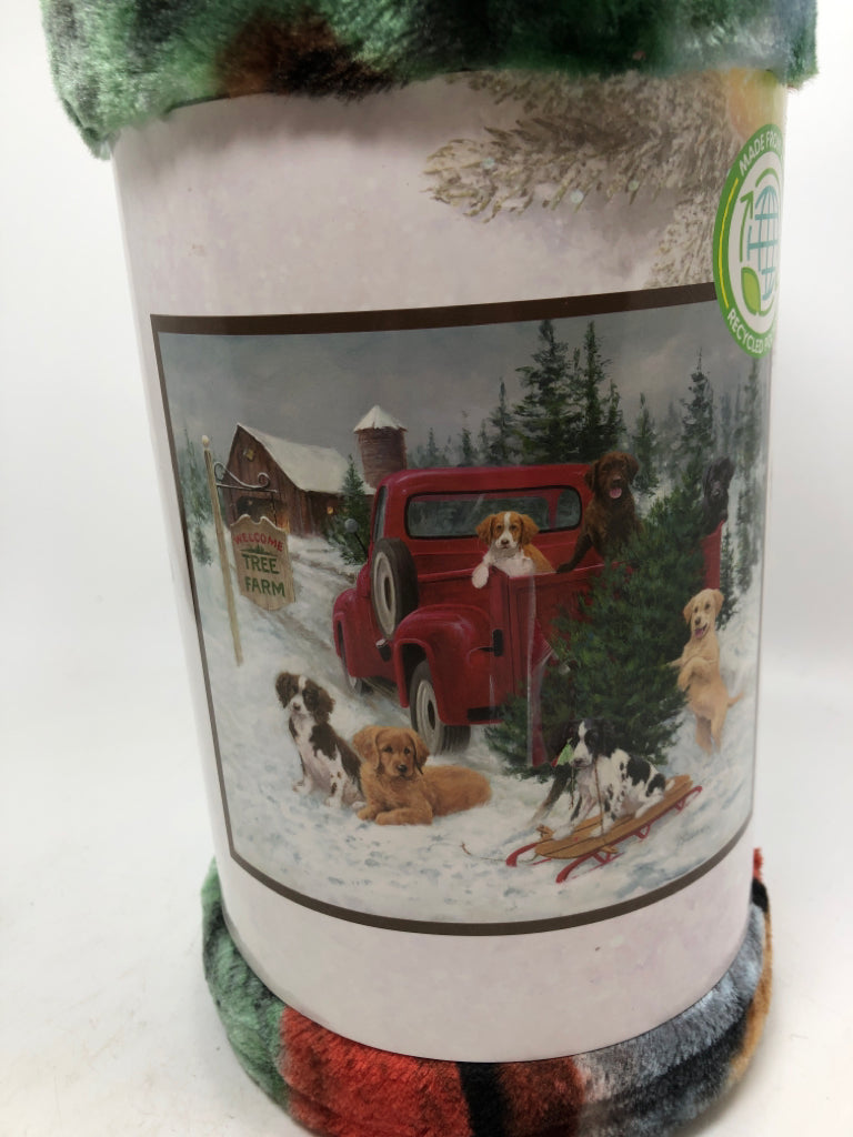 NWT WARM WISHES WINTER THROW BLANKET.