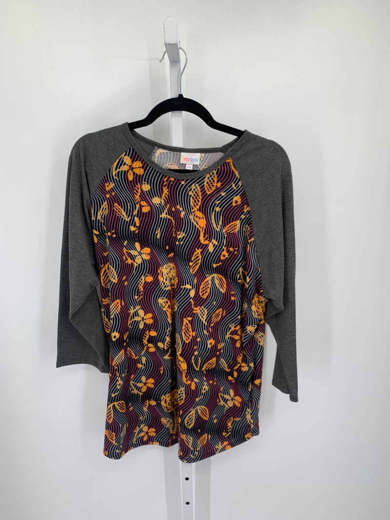 Lularoe Size 2X Womens 3/4 Sleeve Shirt