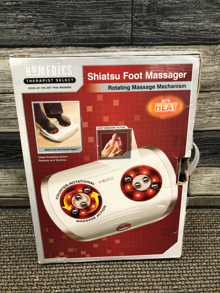 NIB SHIATSU FOOT MASSAGER.