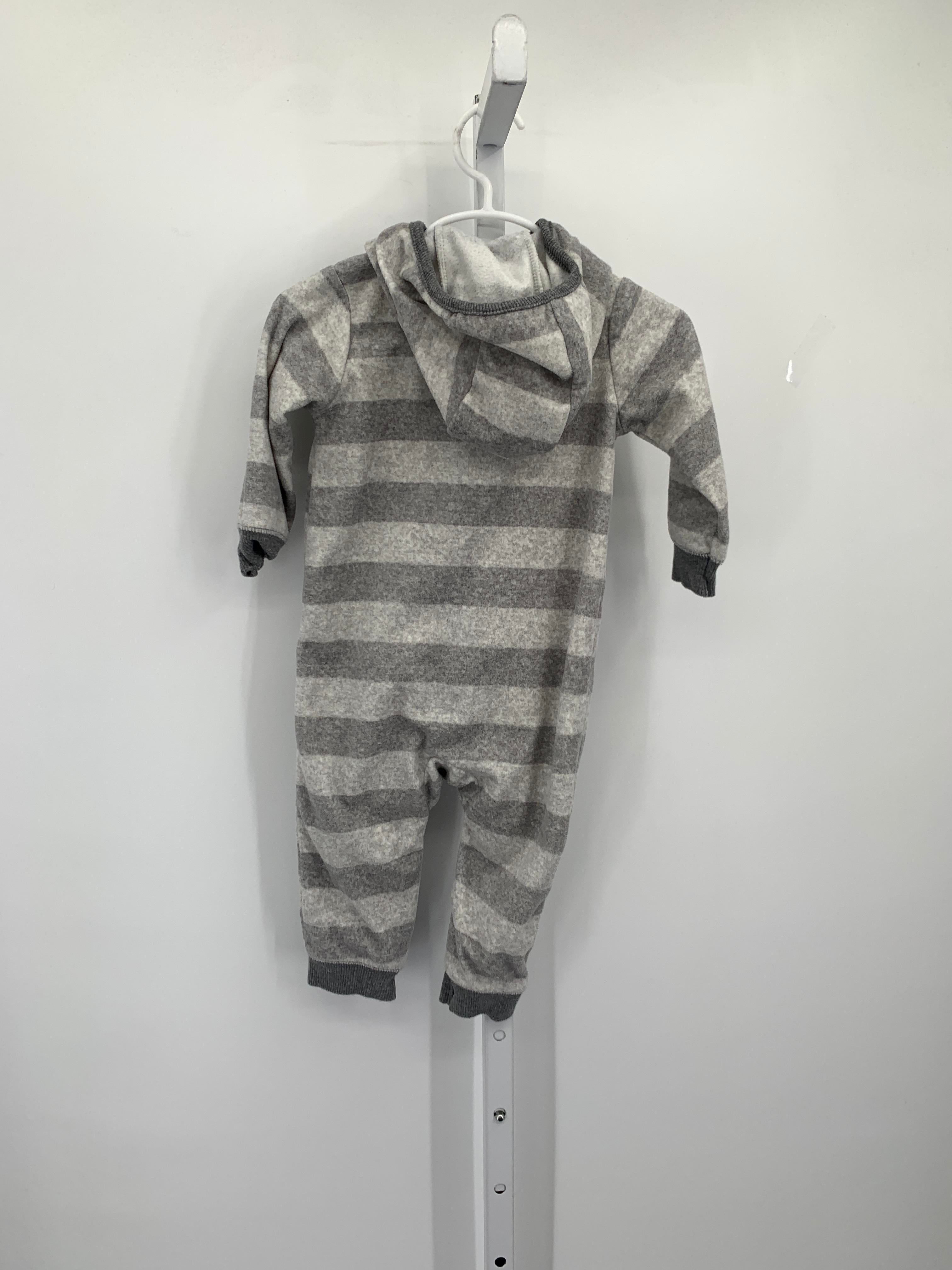 HOODED STRIPES FLEECE