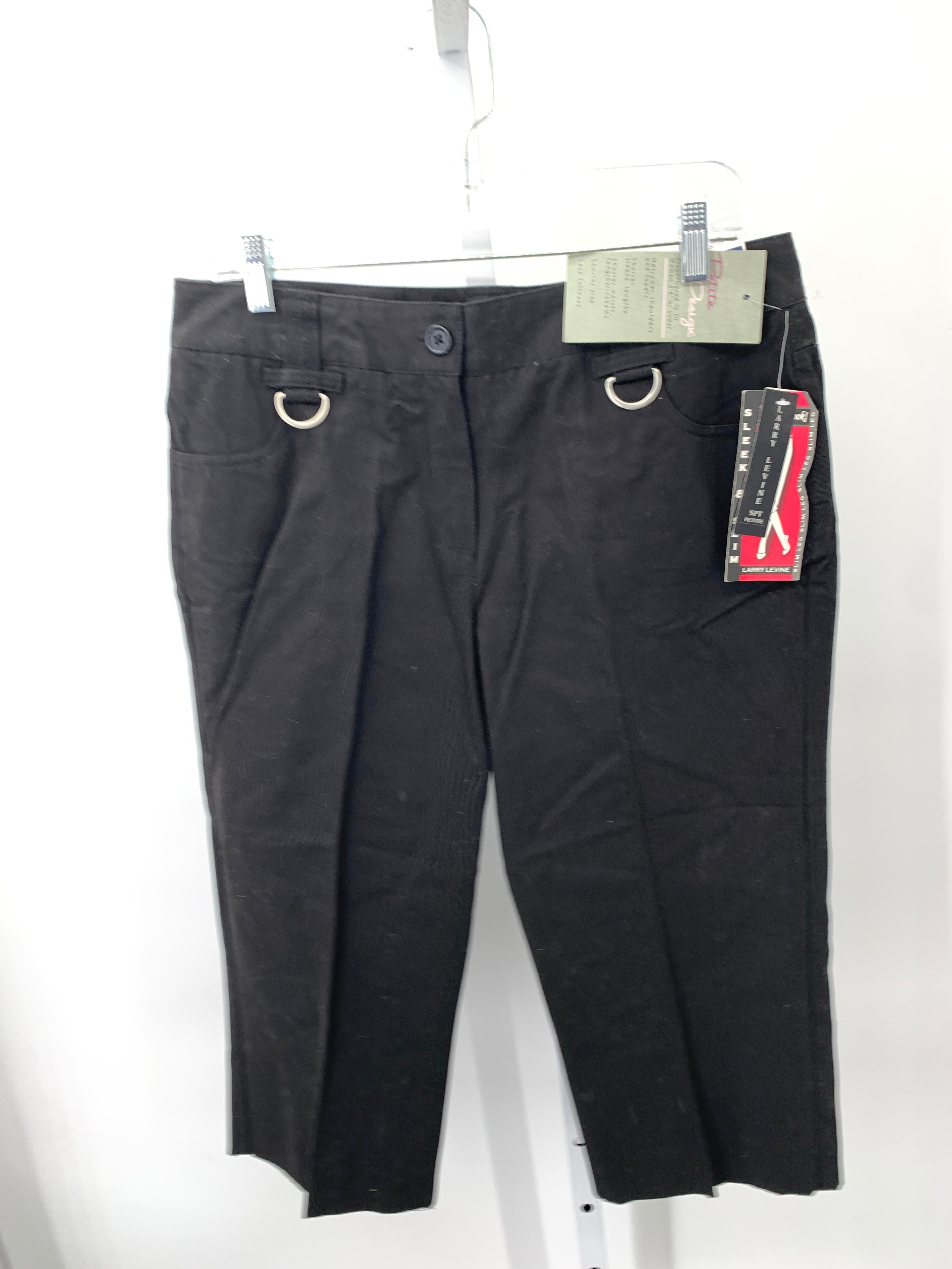 Larry Levine Size 12 Petite Petite Capri Pants