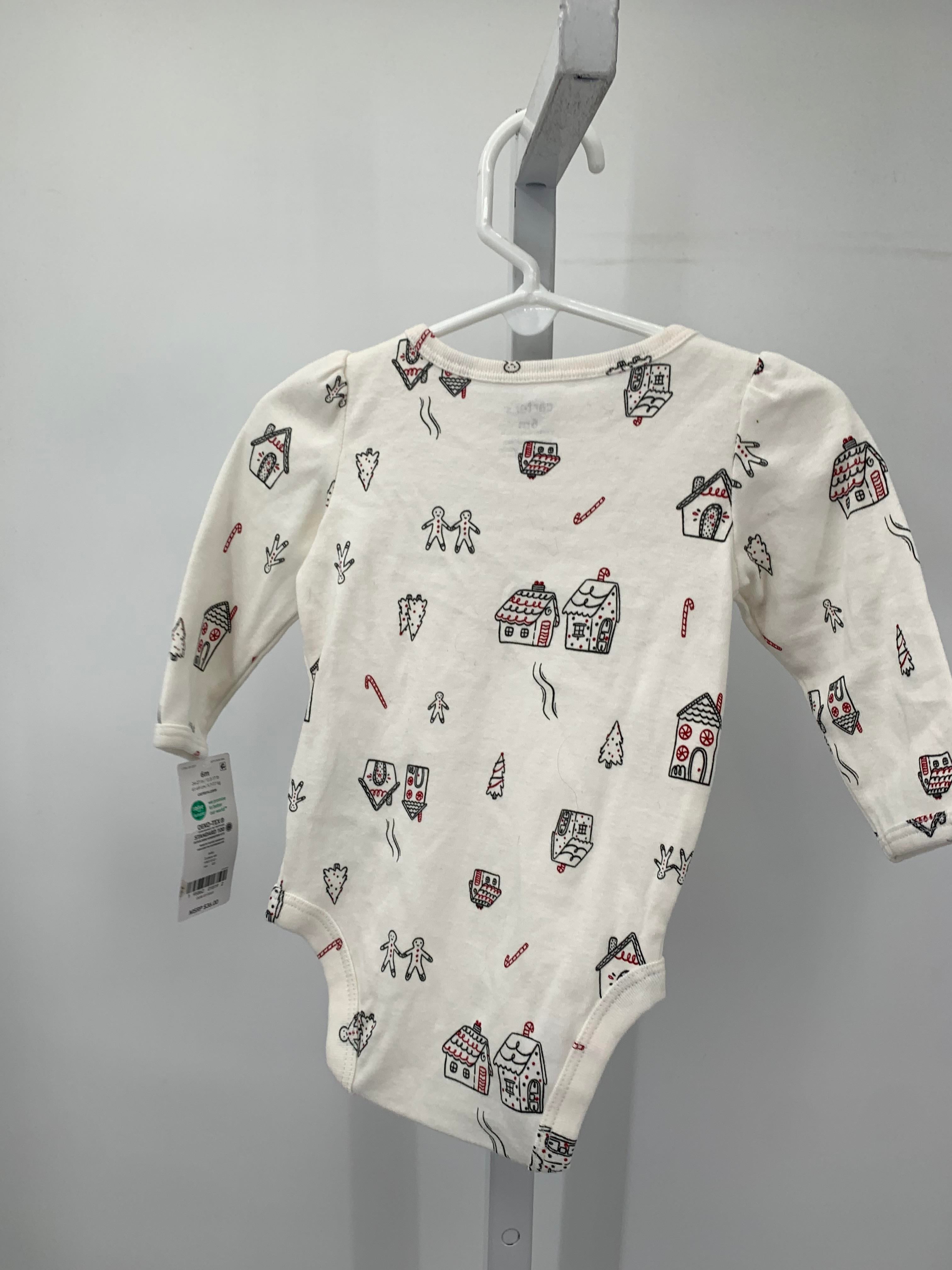 NEW LONG SLV SHIRT GINGERBREAD HOUSES