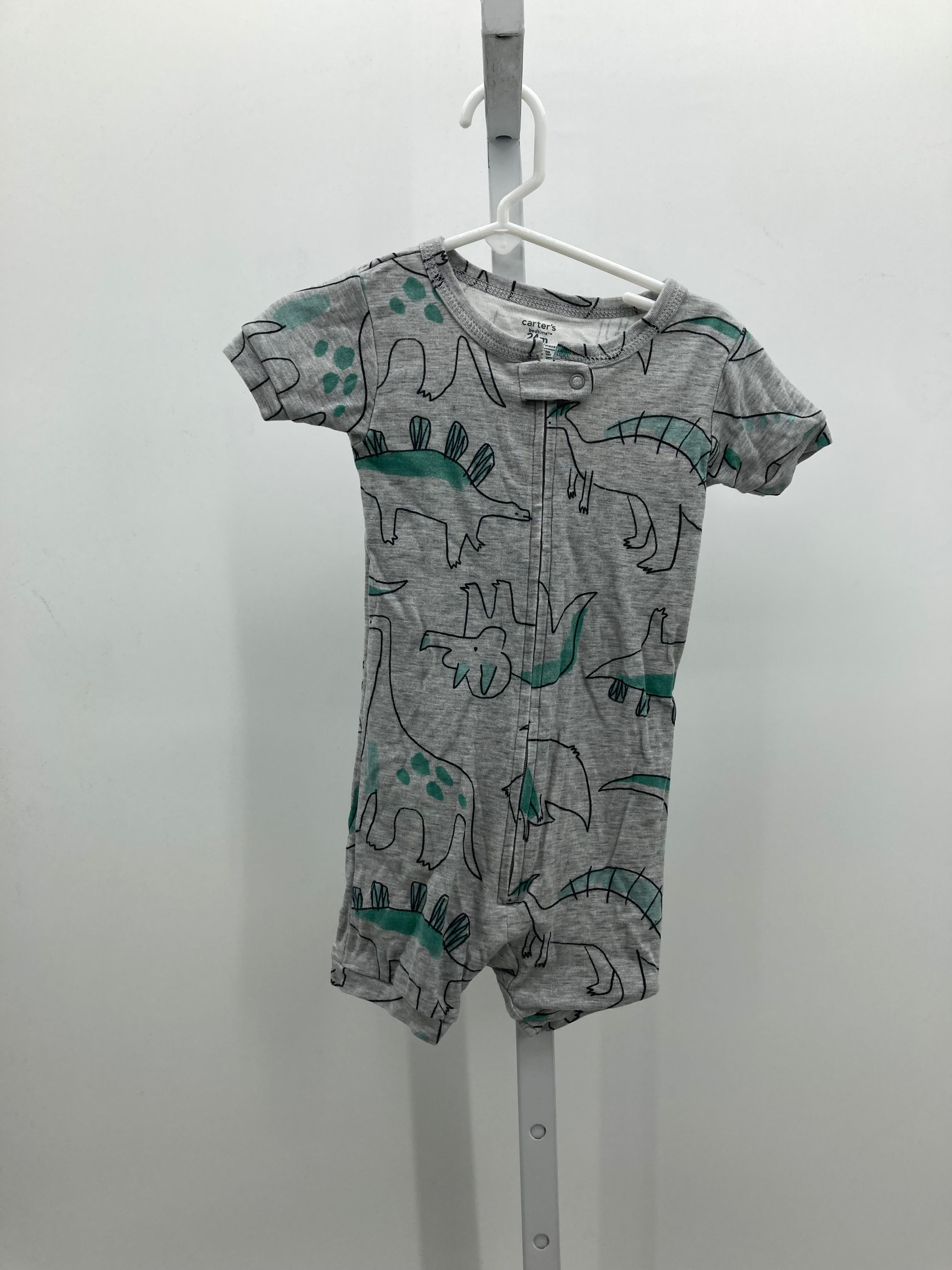 GREEN DINOS KNIT