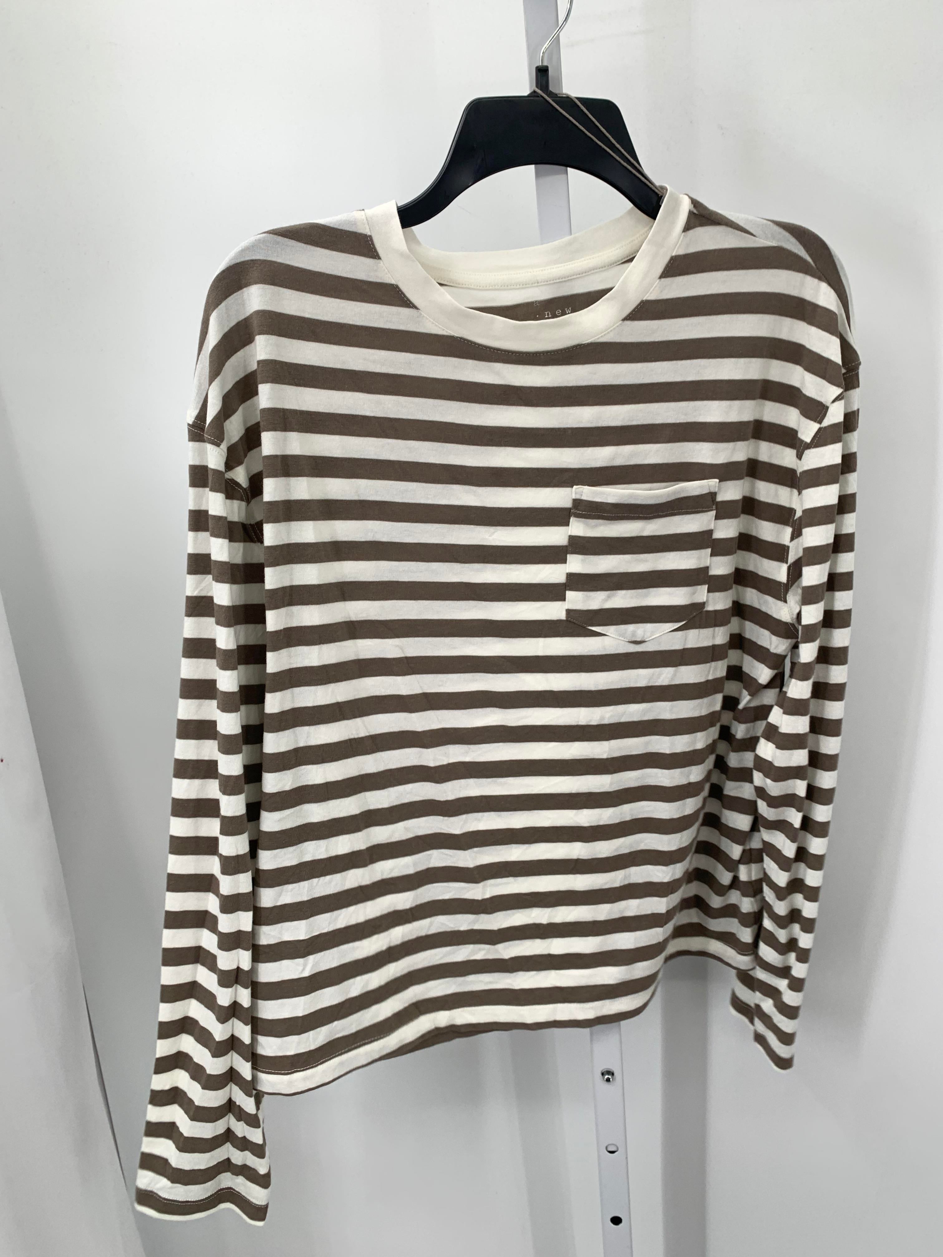 A New Day Size Large Misses Long Sleeve Shirt