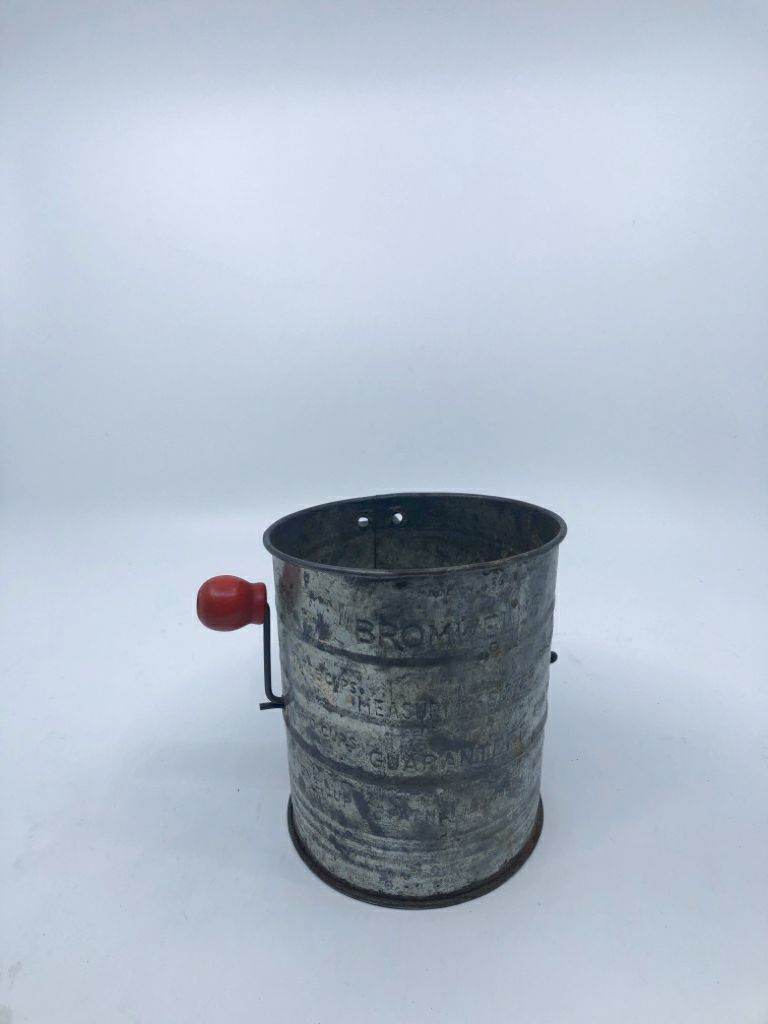 VTG BROMWELL FLOUR SIFTER.