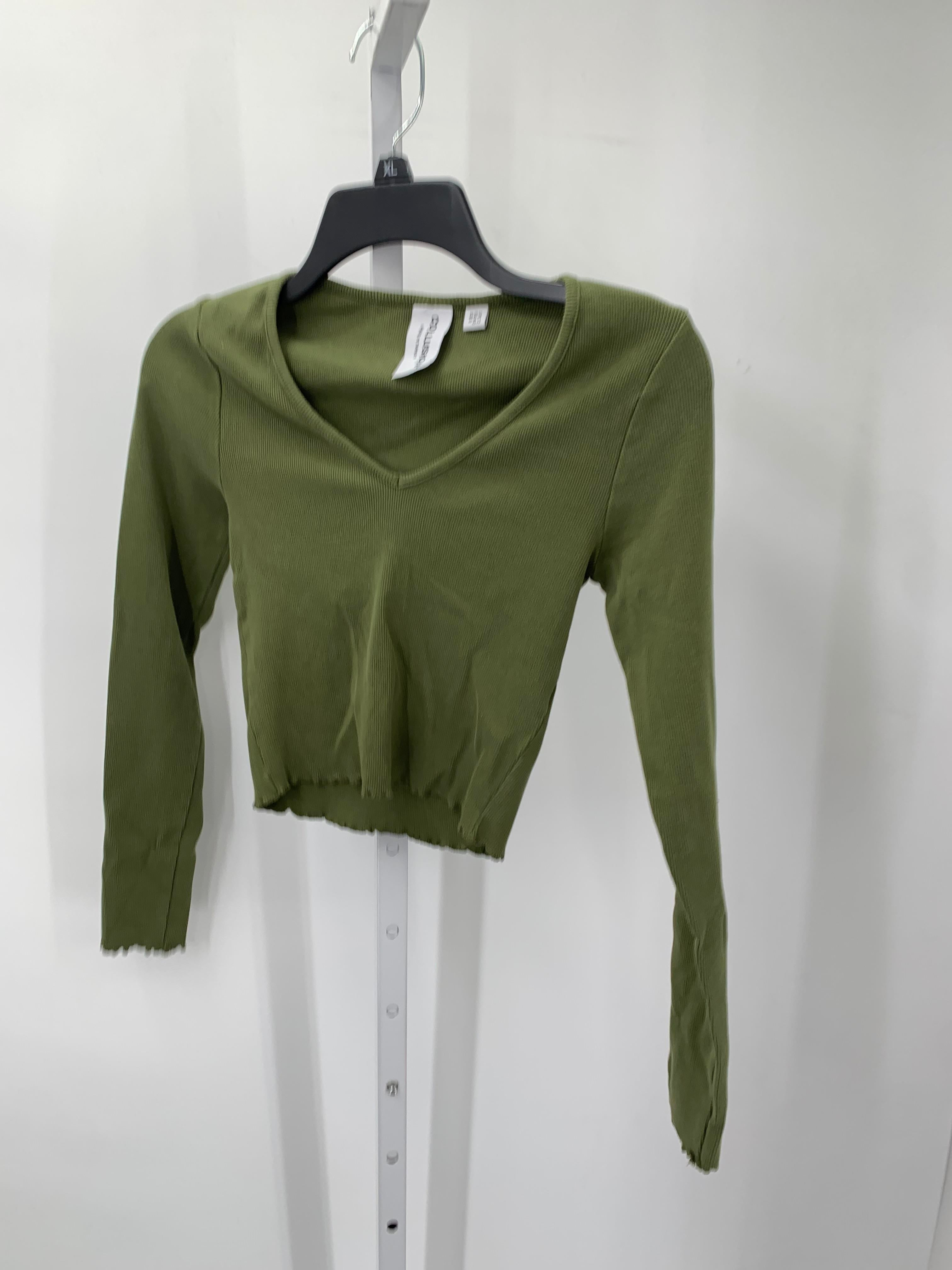 Size 8 Girls Long Sleeve Shirt