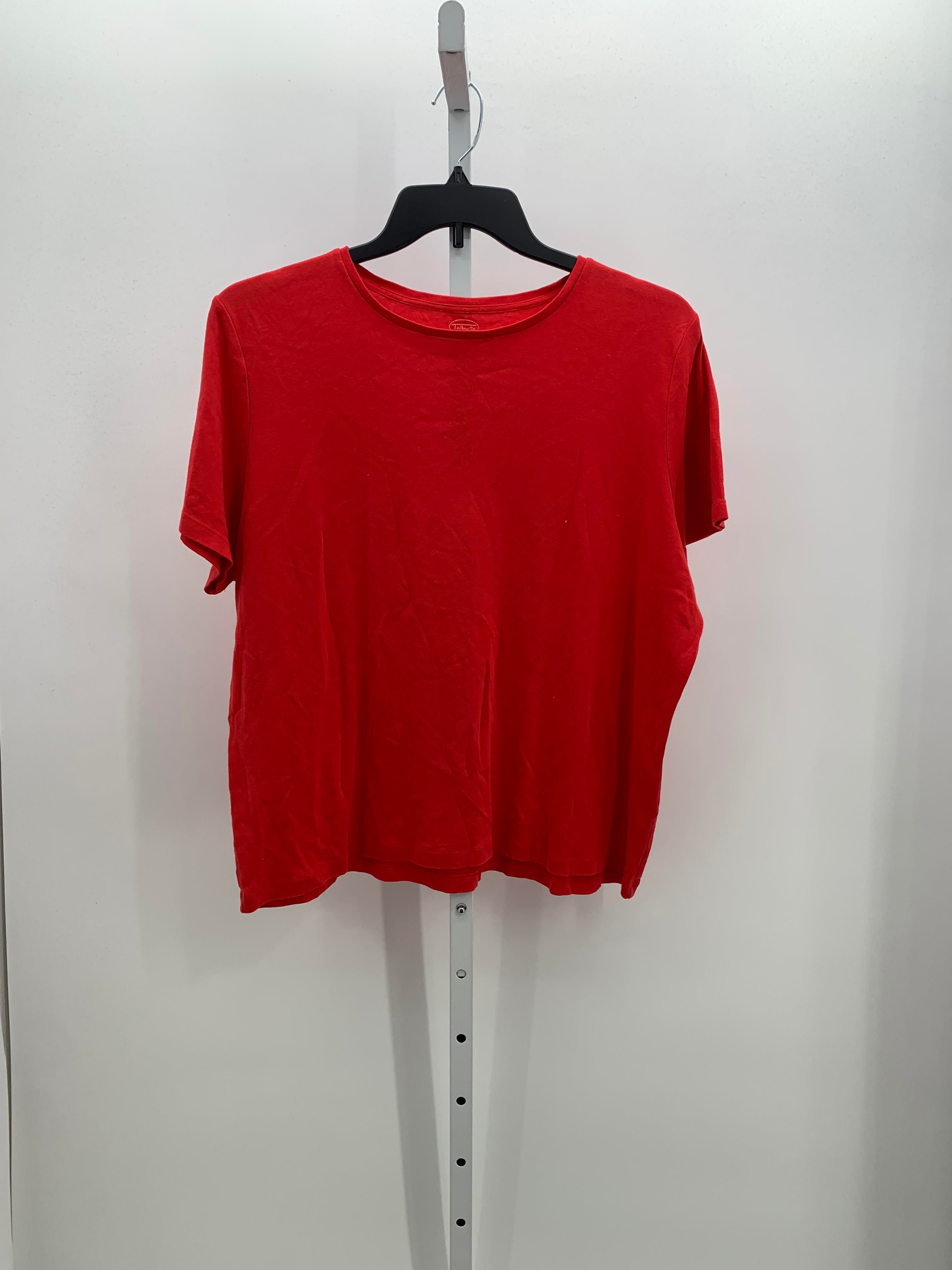 Talbots Size 3X Womens Short Sleeve Shirt