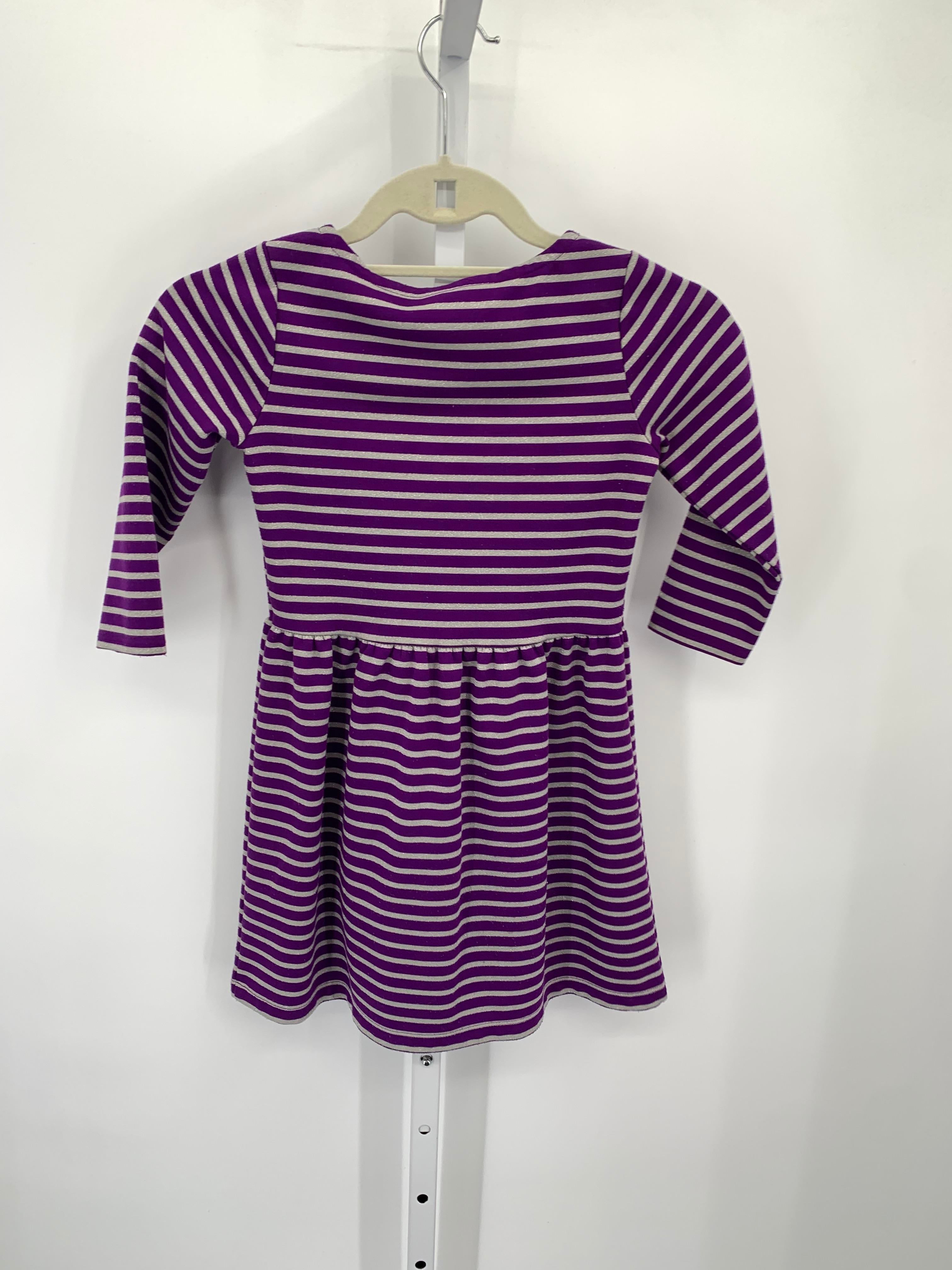 Lands End Size 6x-7 Girls Long Sleeve Dress