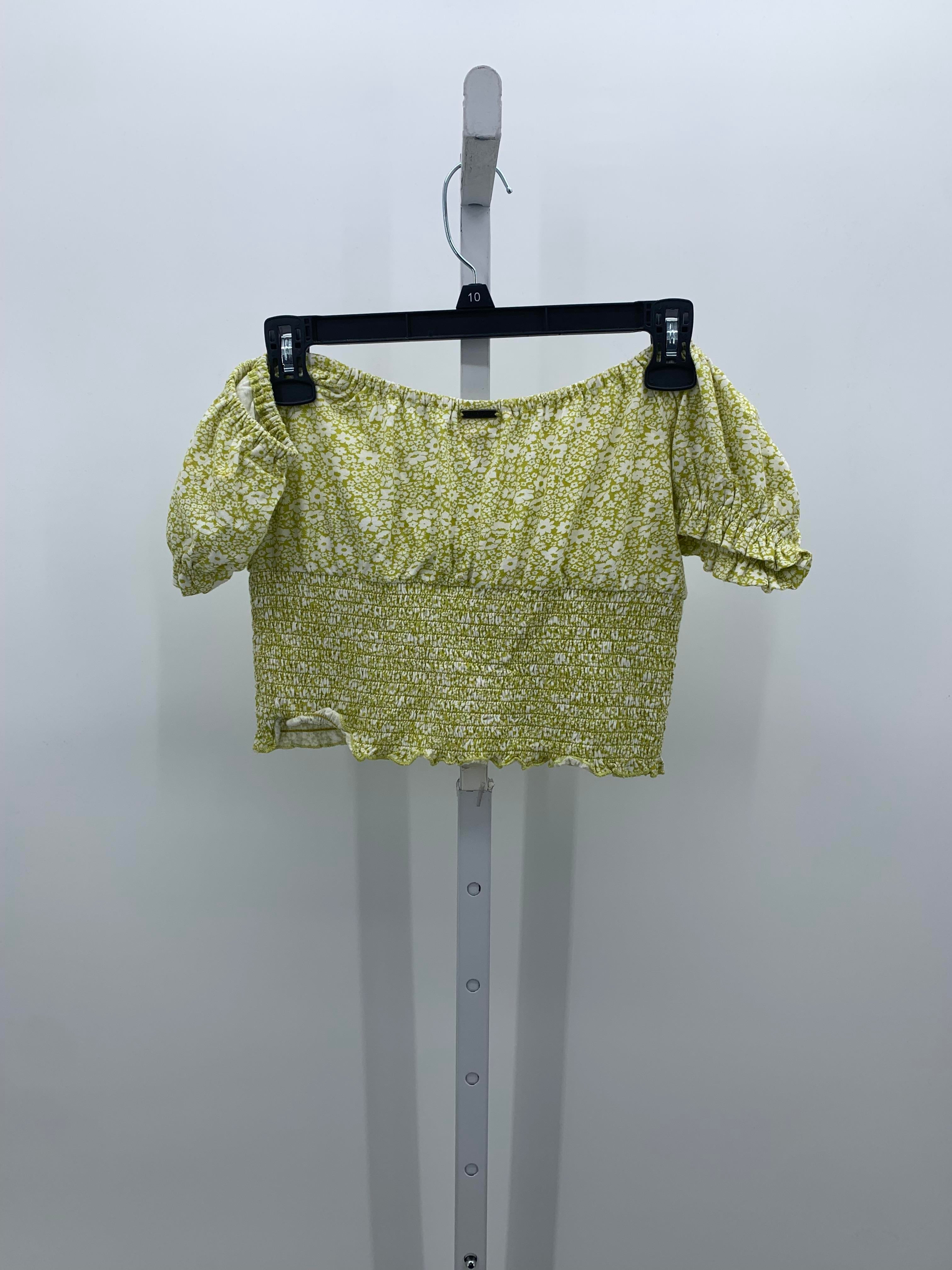 Billabong Size Medium Juniors Short Sleeve Shirt