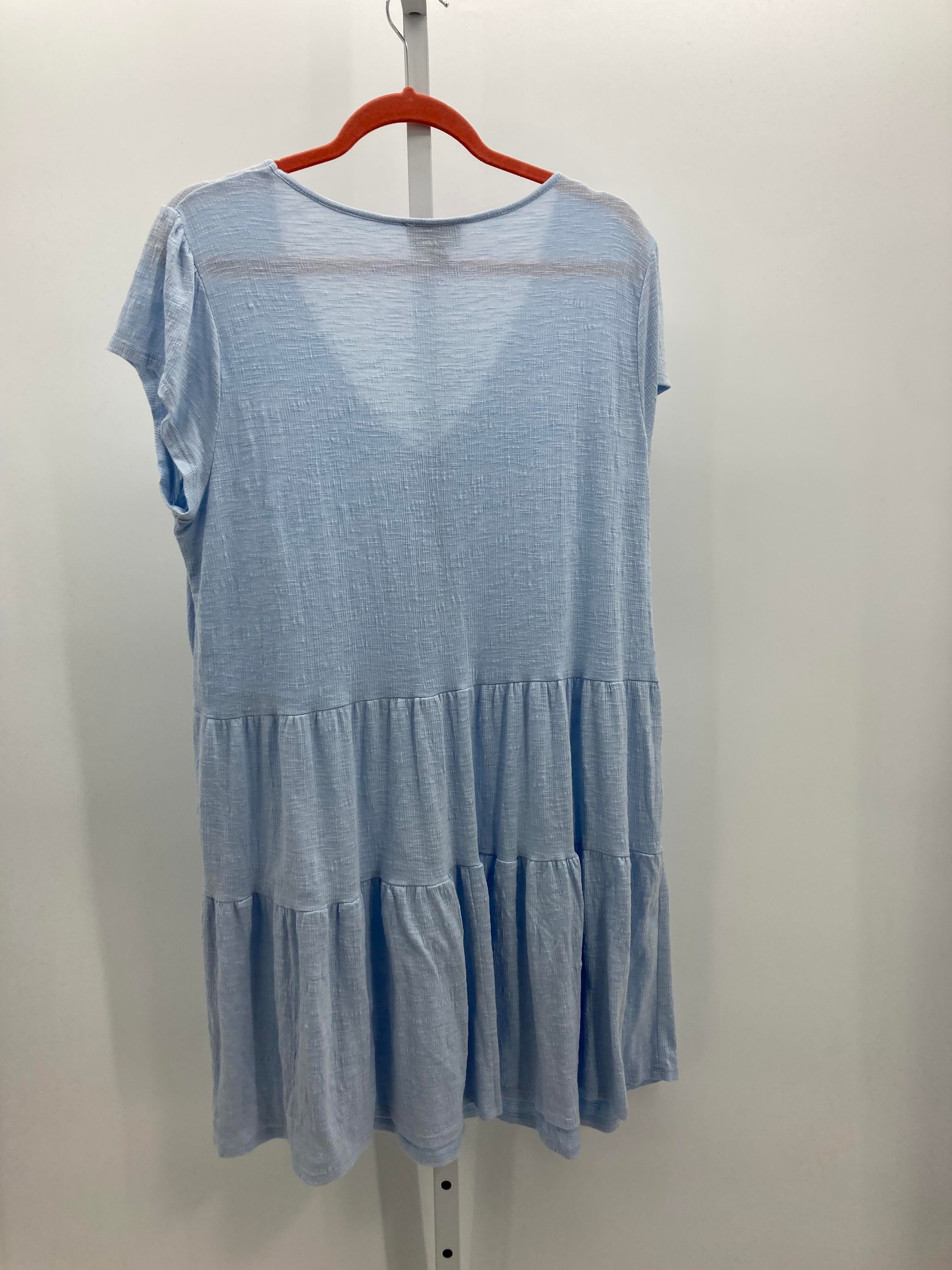 By & By Size XXL Juniors Short Sleeve Dress