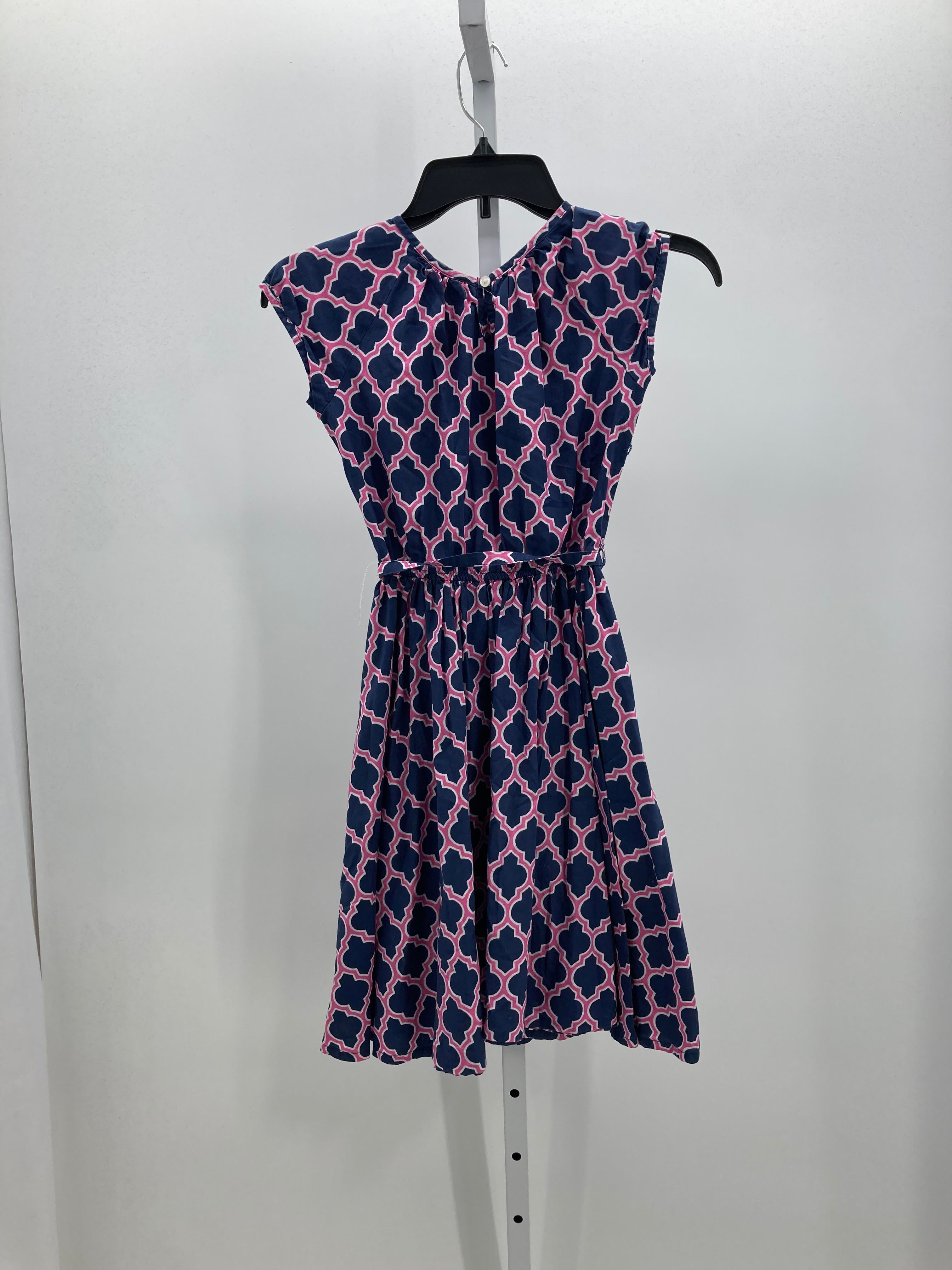 Lands End Size 8 Girls Sleeveless Dress