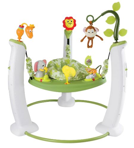 ExerSaucer Safari Friends Jumping Activity Center *MISSING SOME TOYS