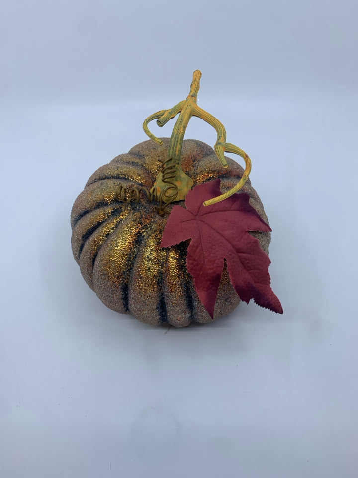 TEXTURED ORANGE PUMPKIN.