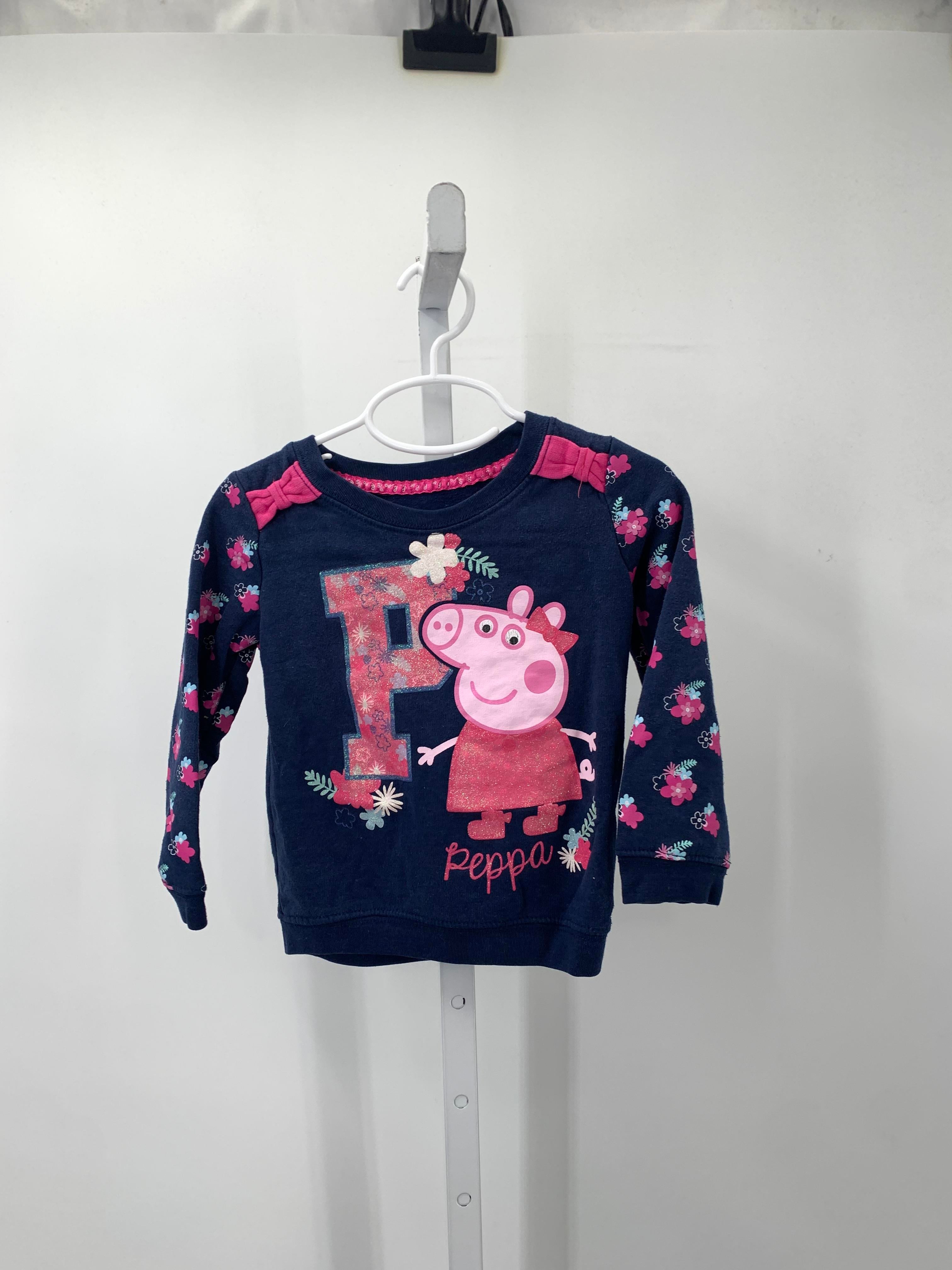 Size 3T Girls Long Sleeve Shirt