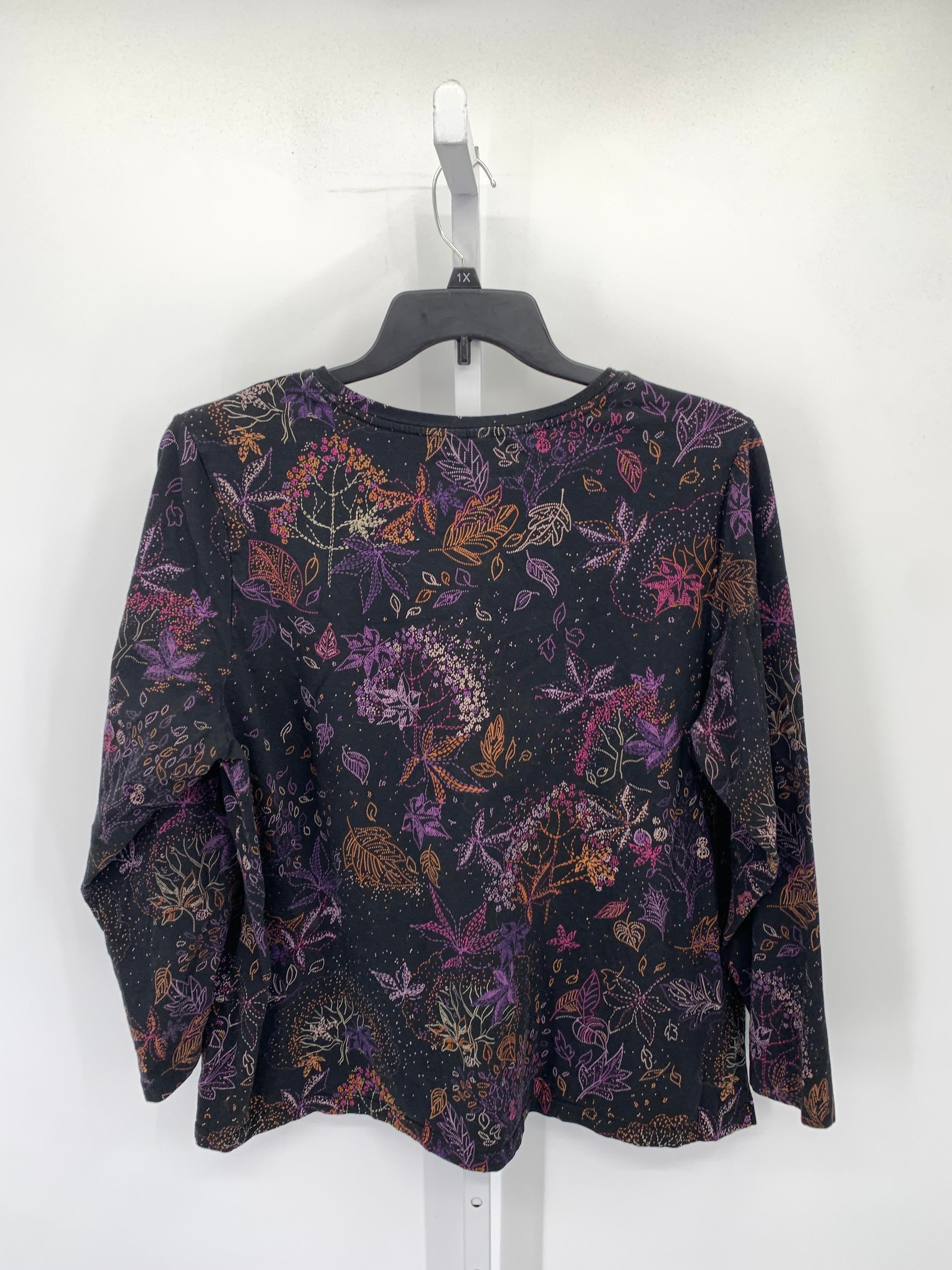 CJ Banks Size 2X Womens Long Sleeve Shirt