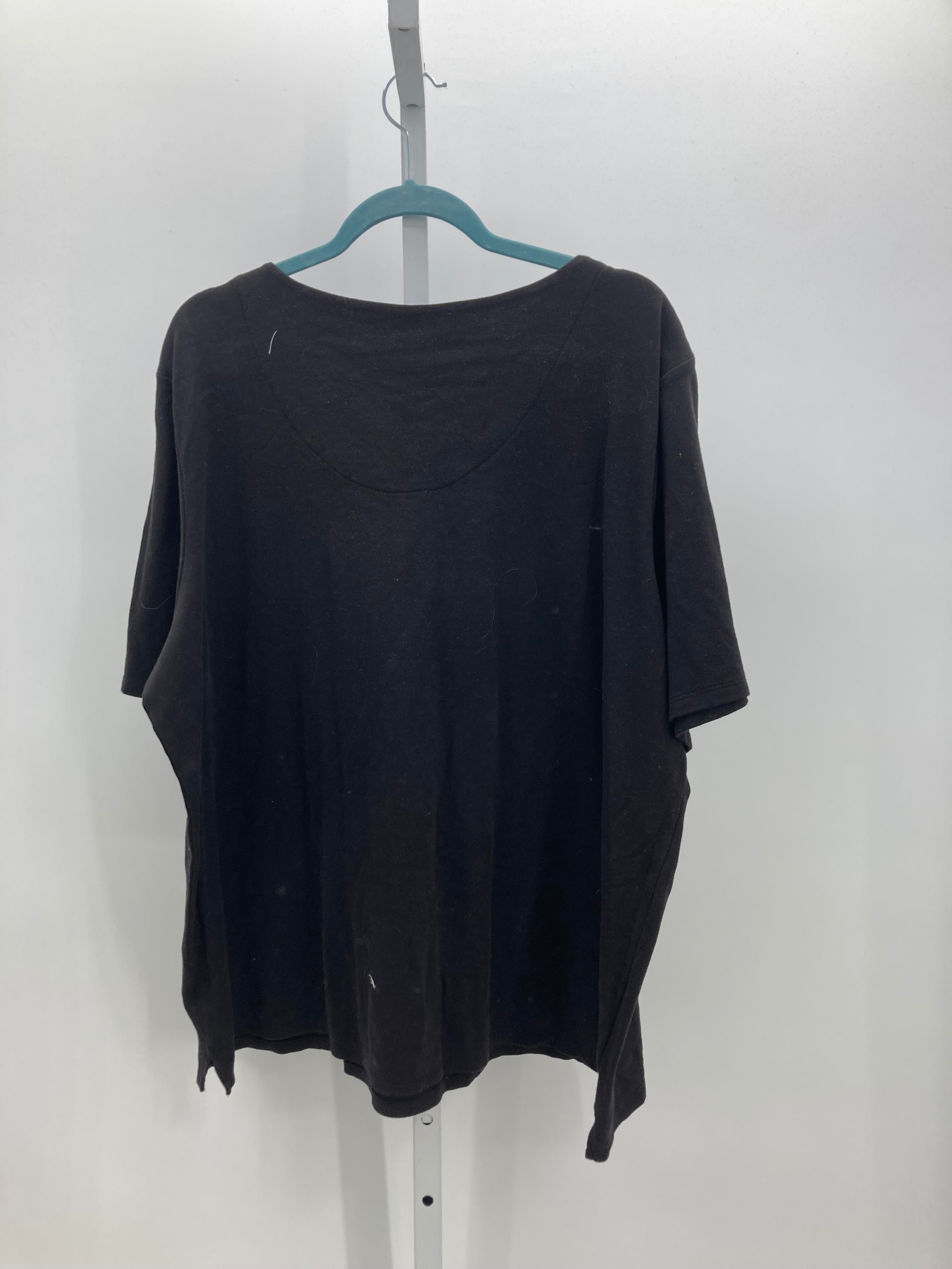 Croft & Barrow Size 2X Womens Short Sleeve Shirt