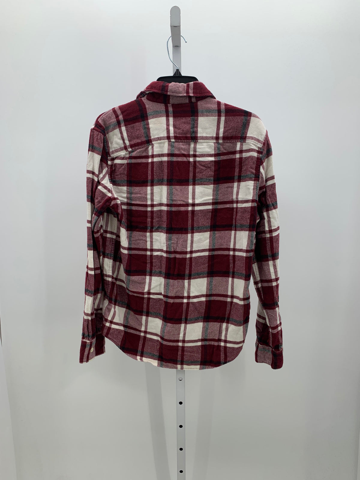 PLAID BTN DOWN