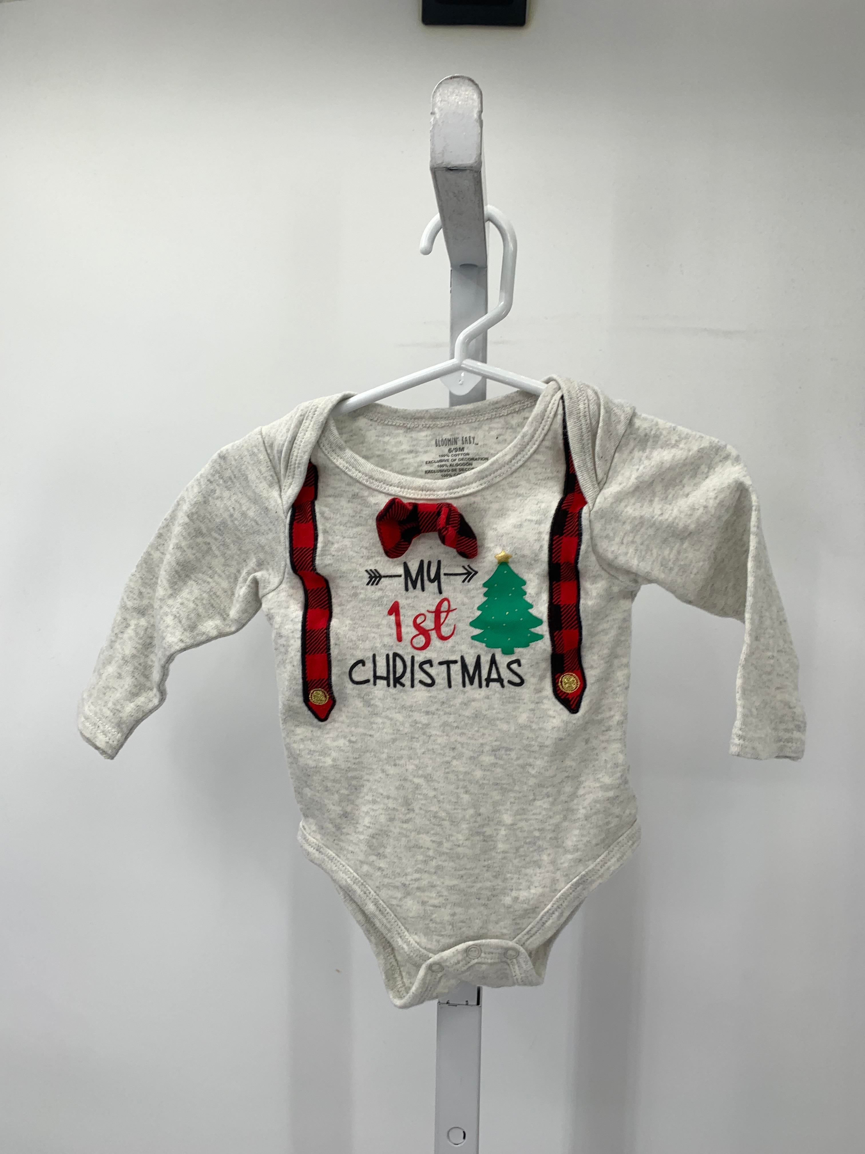 LONG SLV SHIRT MY 1ST XMAS.