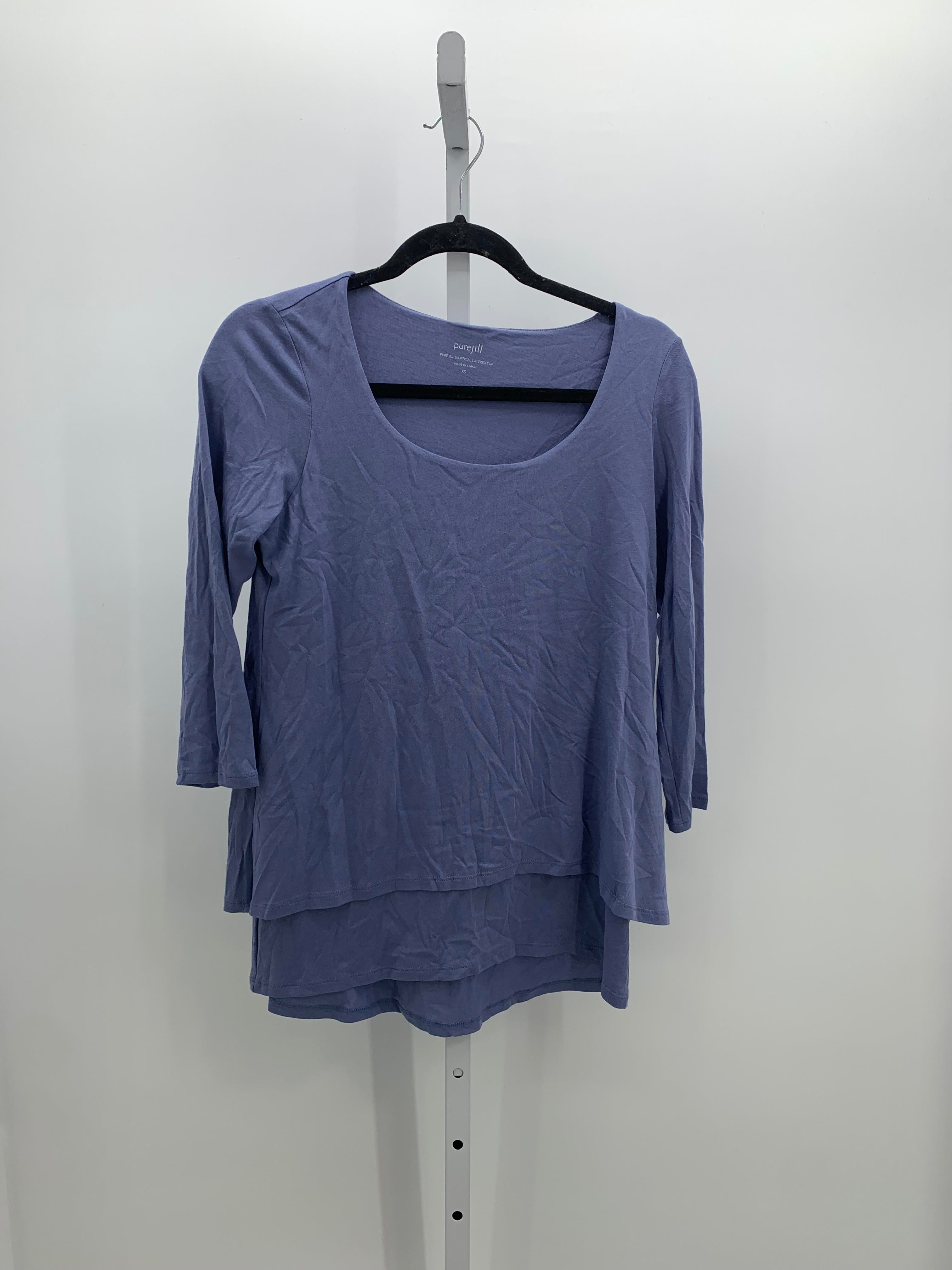 J-Jill Size X Small Misses 3/4 Sleeve Shirt