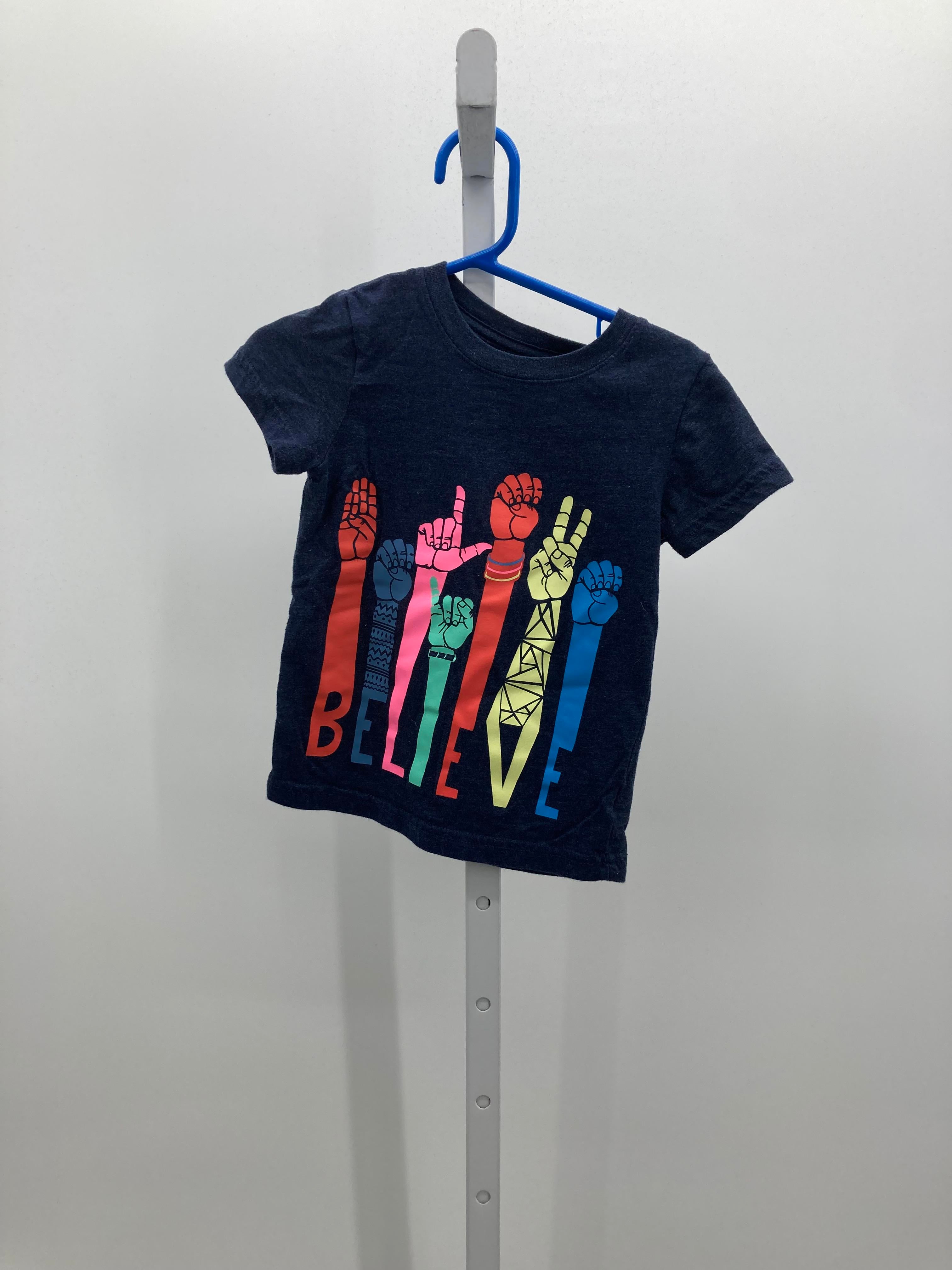 Cat & Jack Size 2T Girls Short Sleeve Shirt