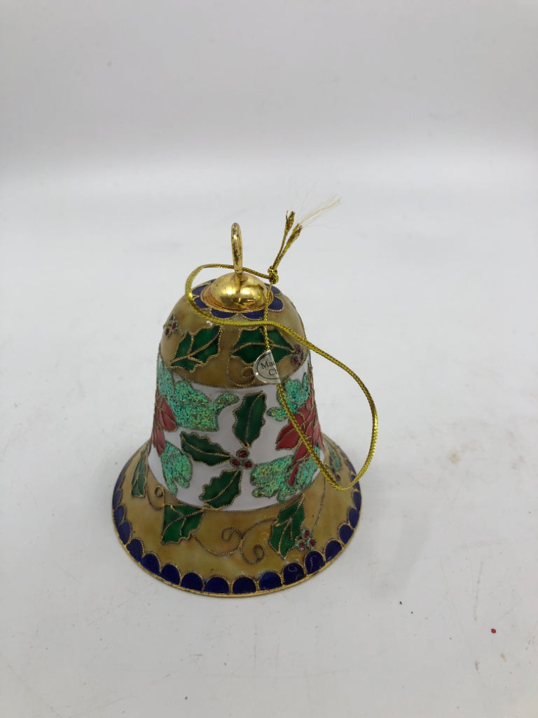 POINSETTIA HOLIDAY BELL.