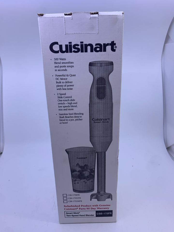 NIB CUISINART SMART STICK BLENDER- REFURBISHED