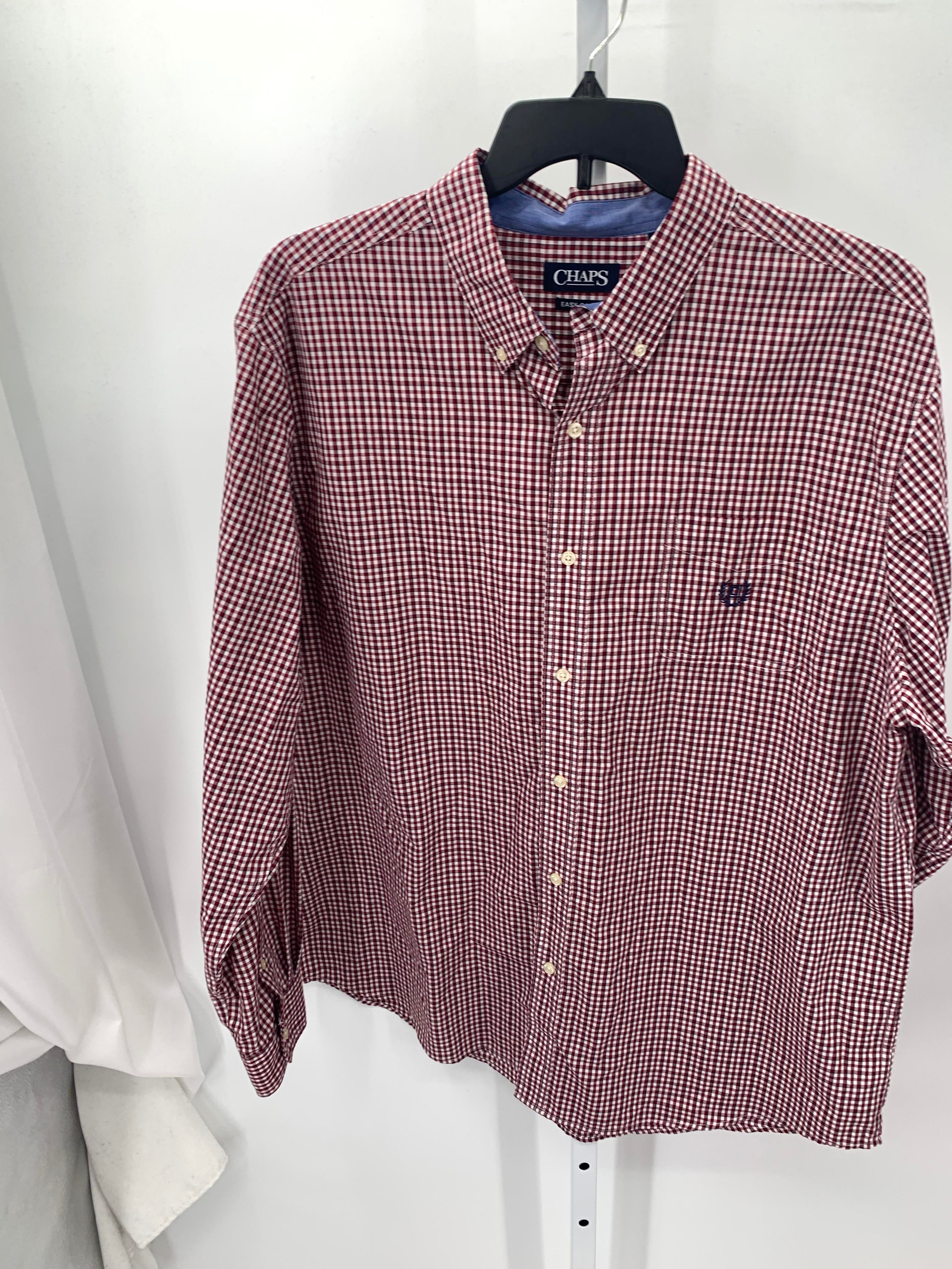 PLAID BTN DOWN