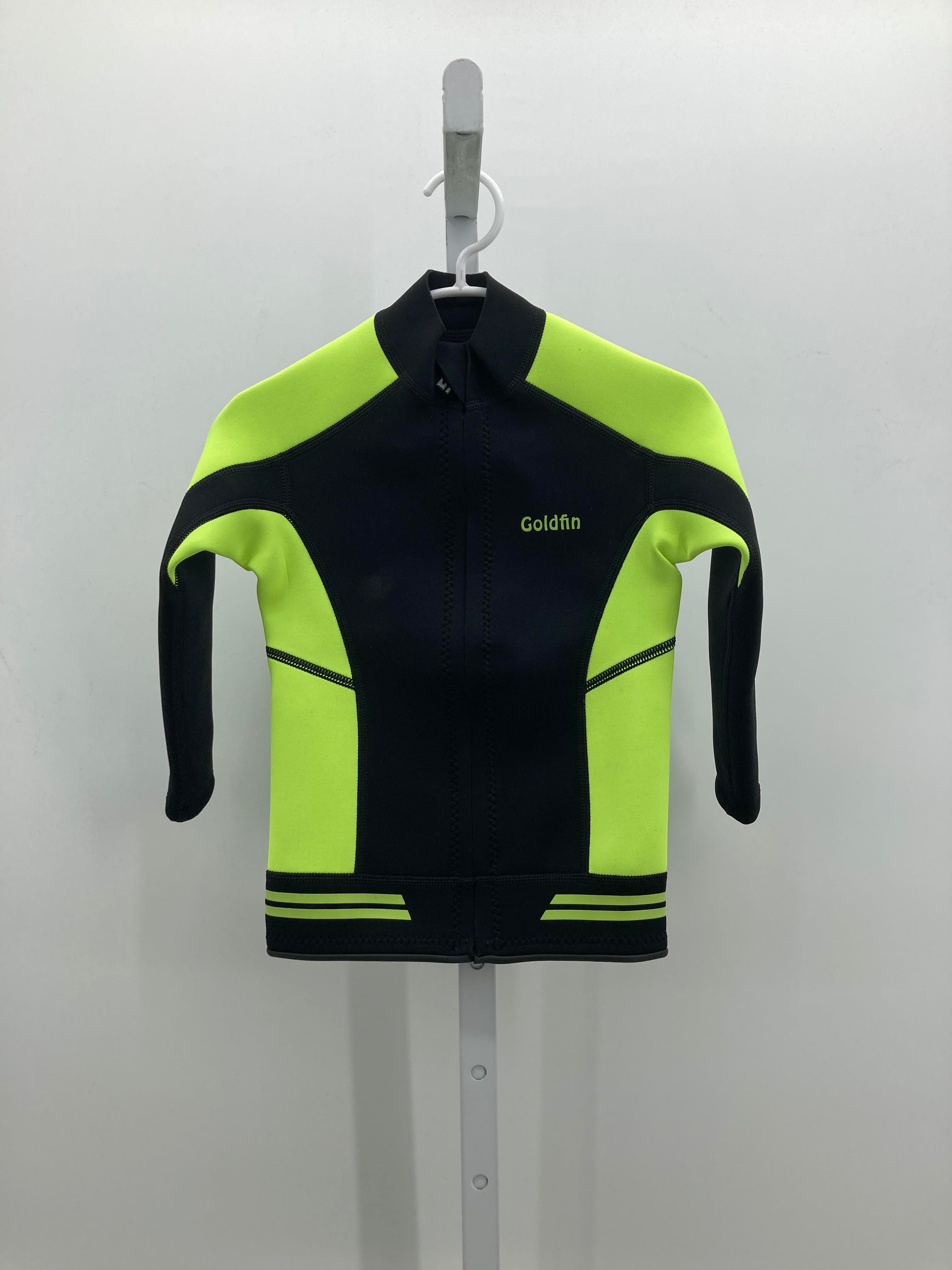 NEON YELLOW ZIP UP.