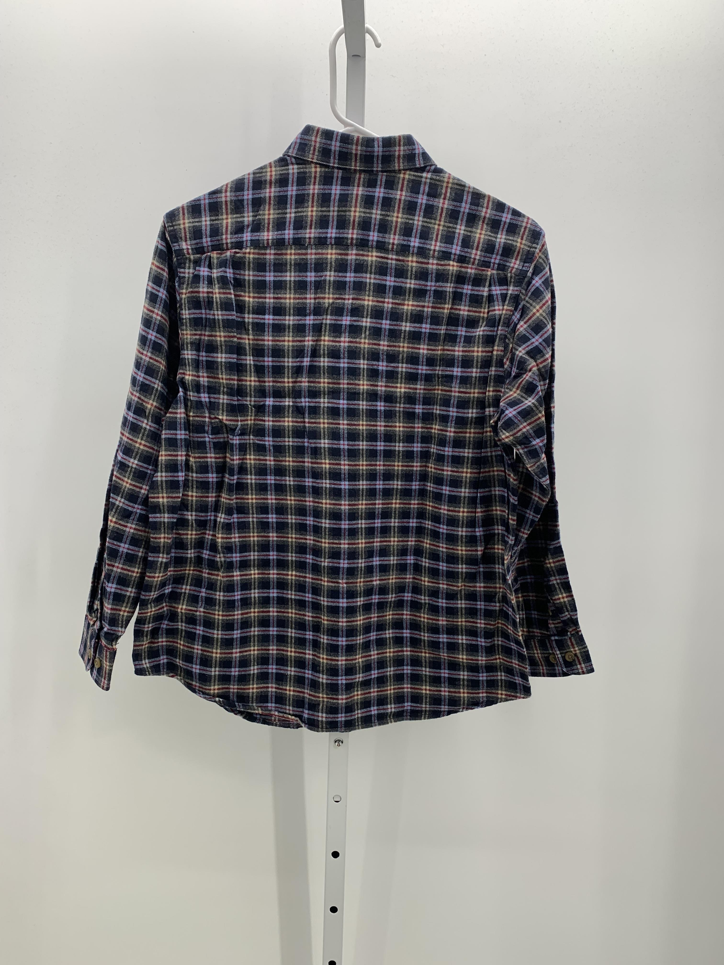 NEW PLAID BTN DOWN