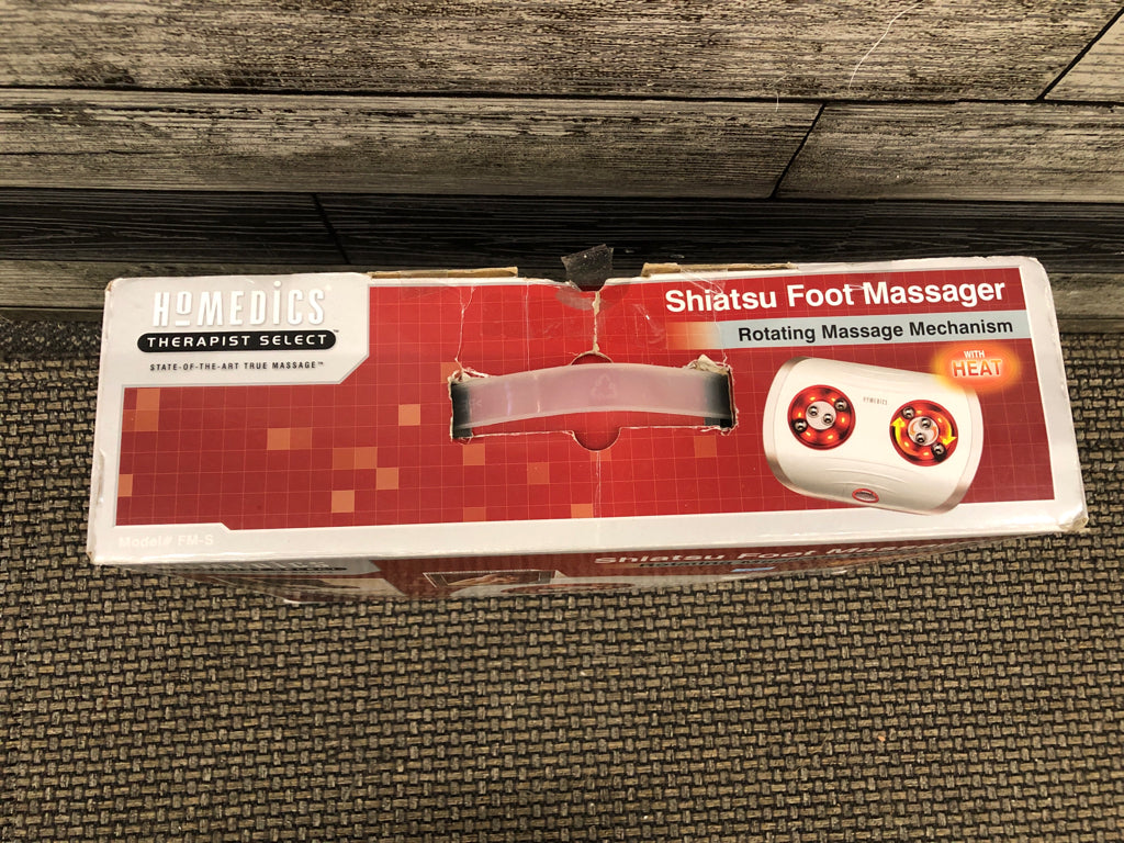 NIB SHIATSU FOOT MASSAGER.