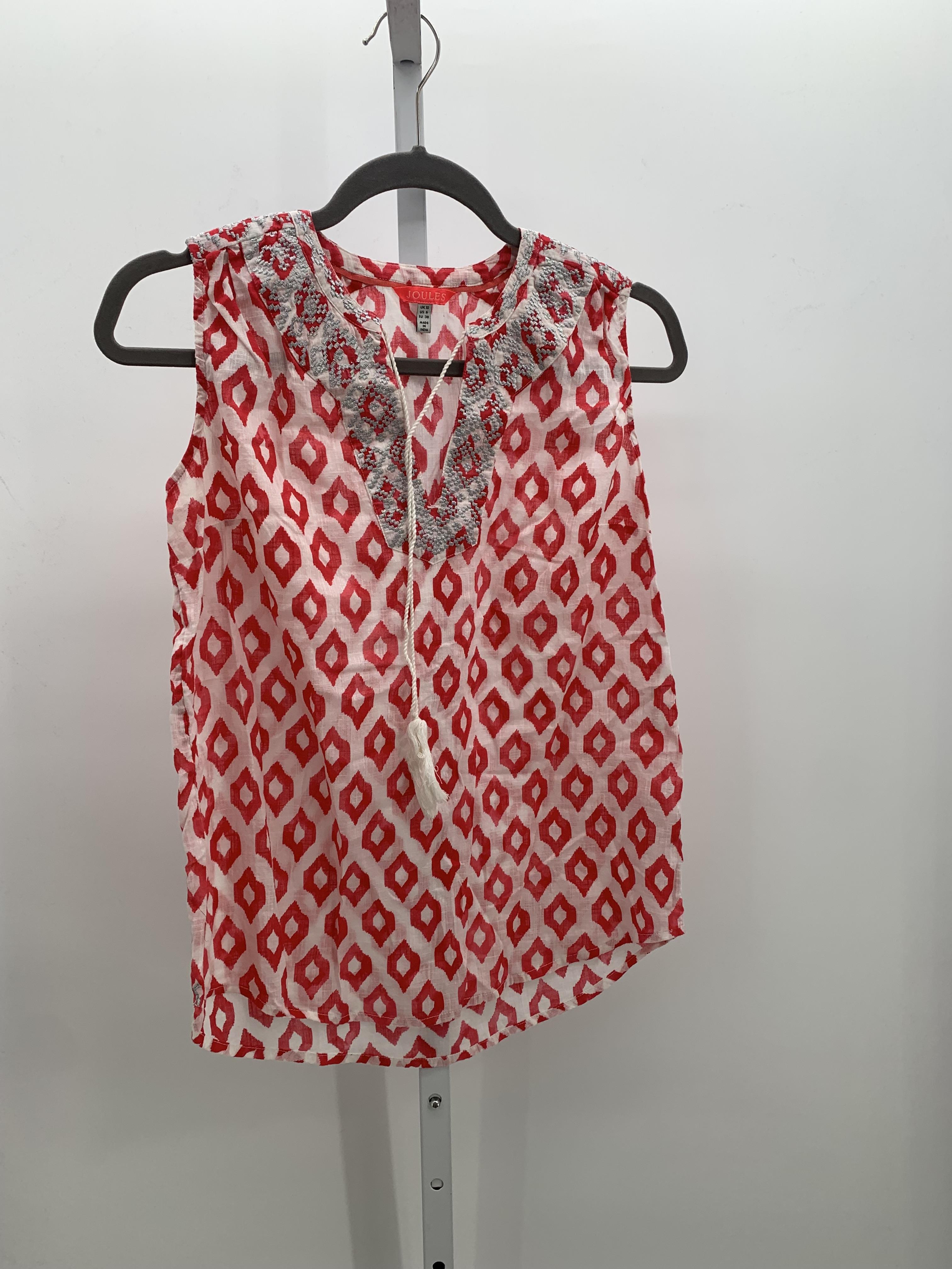 Size 6 Misses Sleeveless Shirt