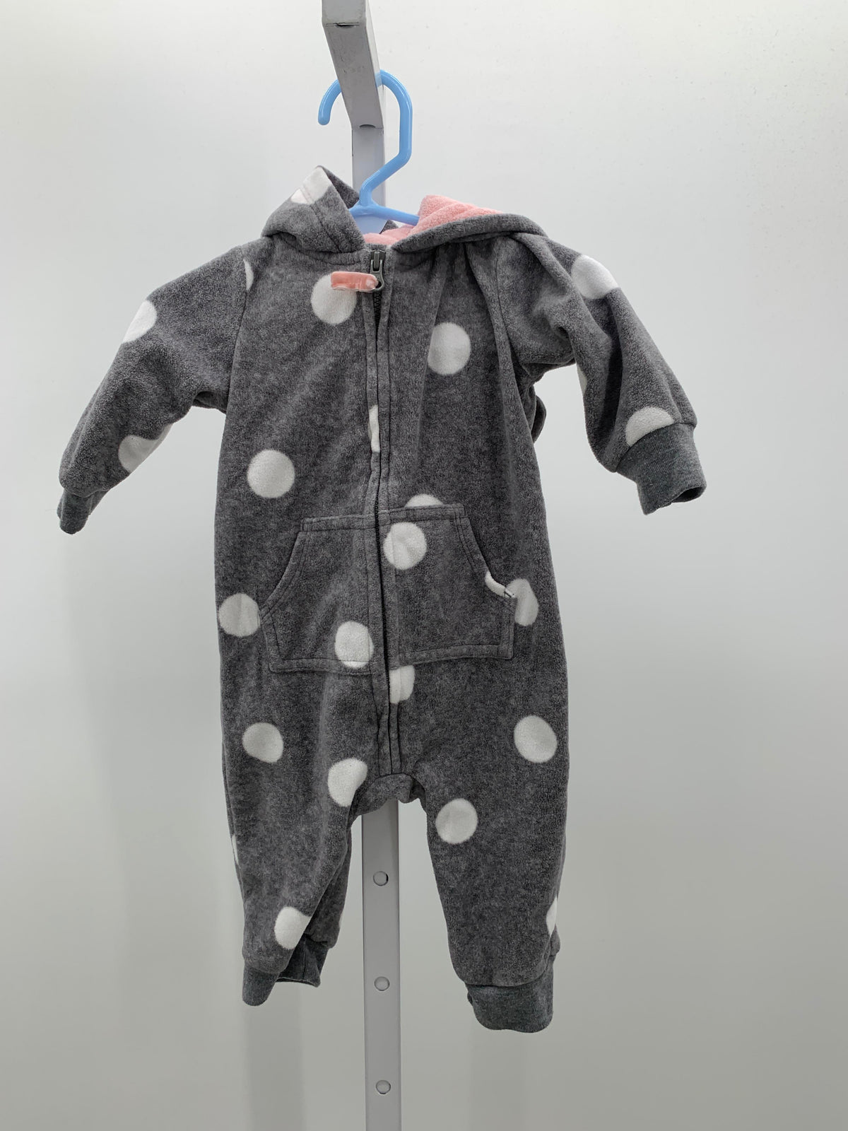 Carters Size 6 Months Girls Long Slv. Romper