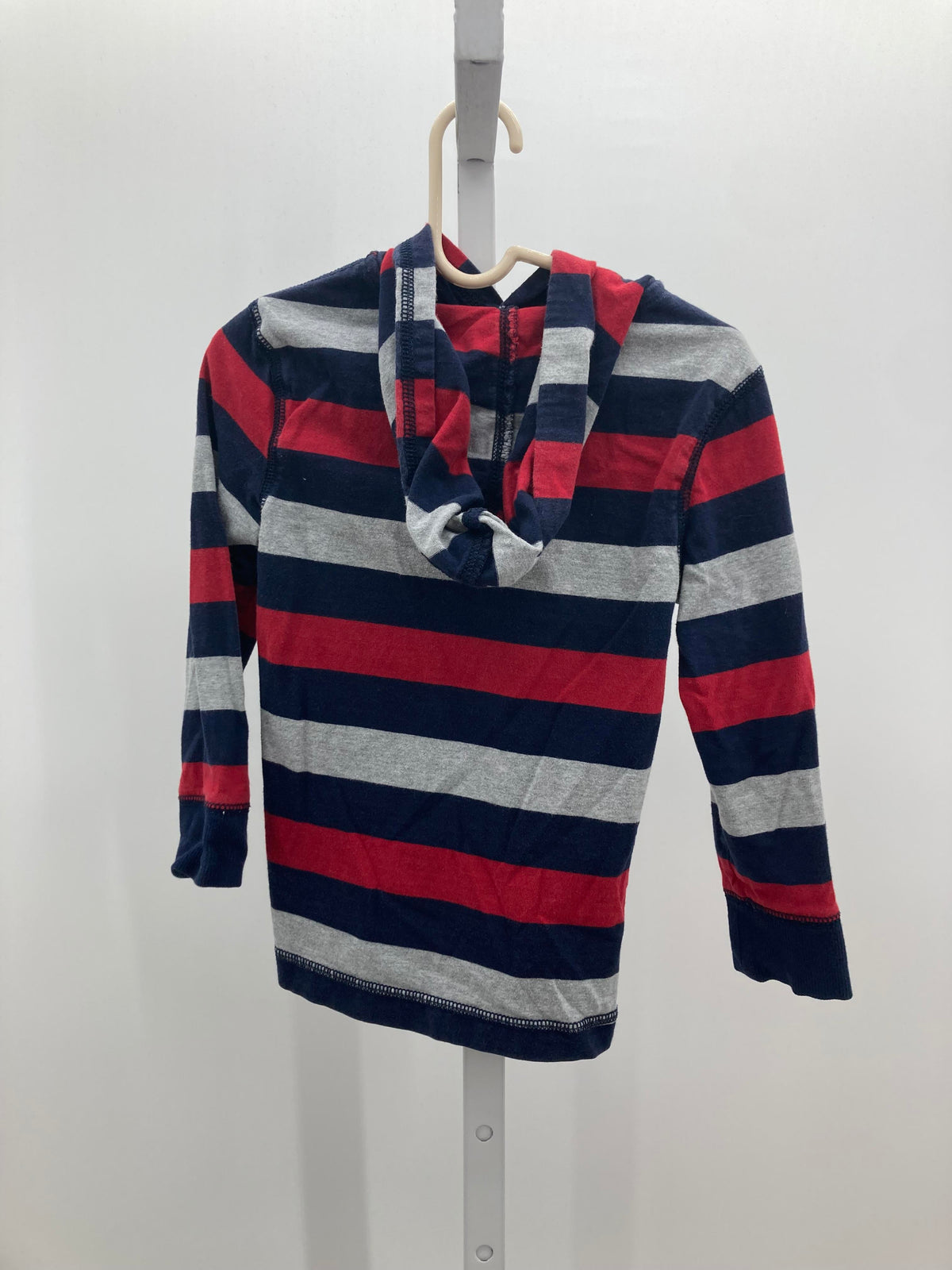 GREY RED STRIPES