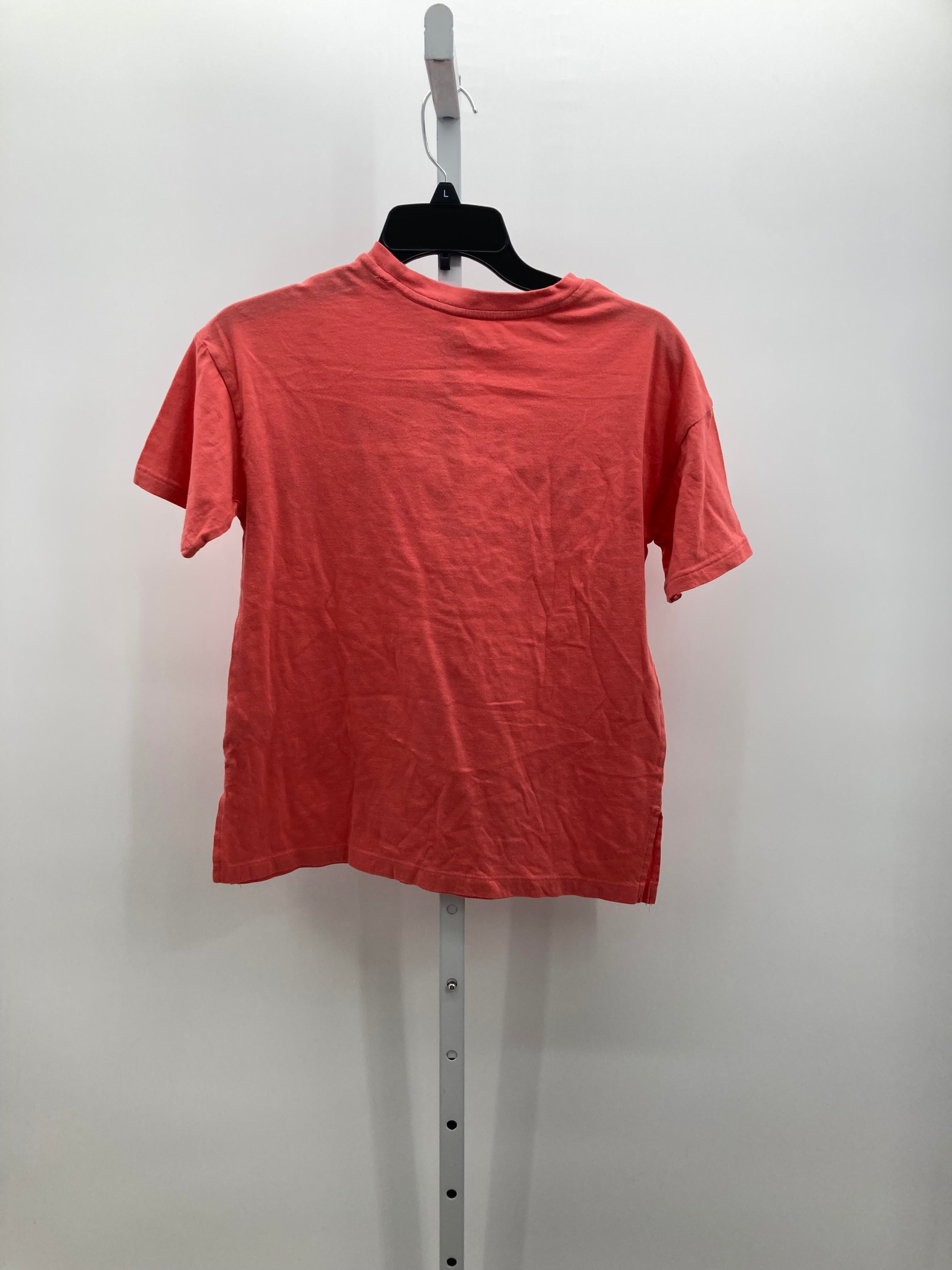 Free Assembly Size 7-8 Girls Short Sleeve Shirt