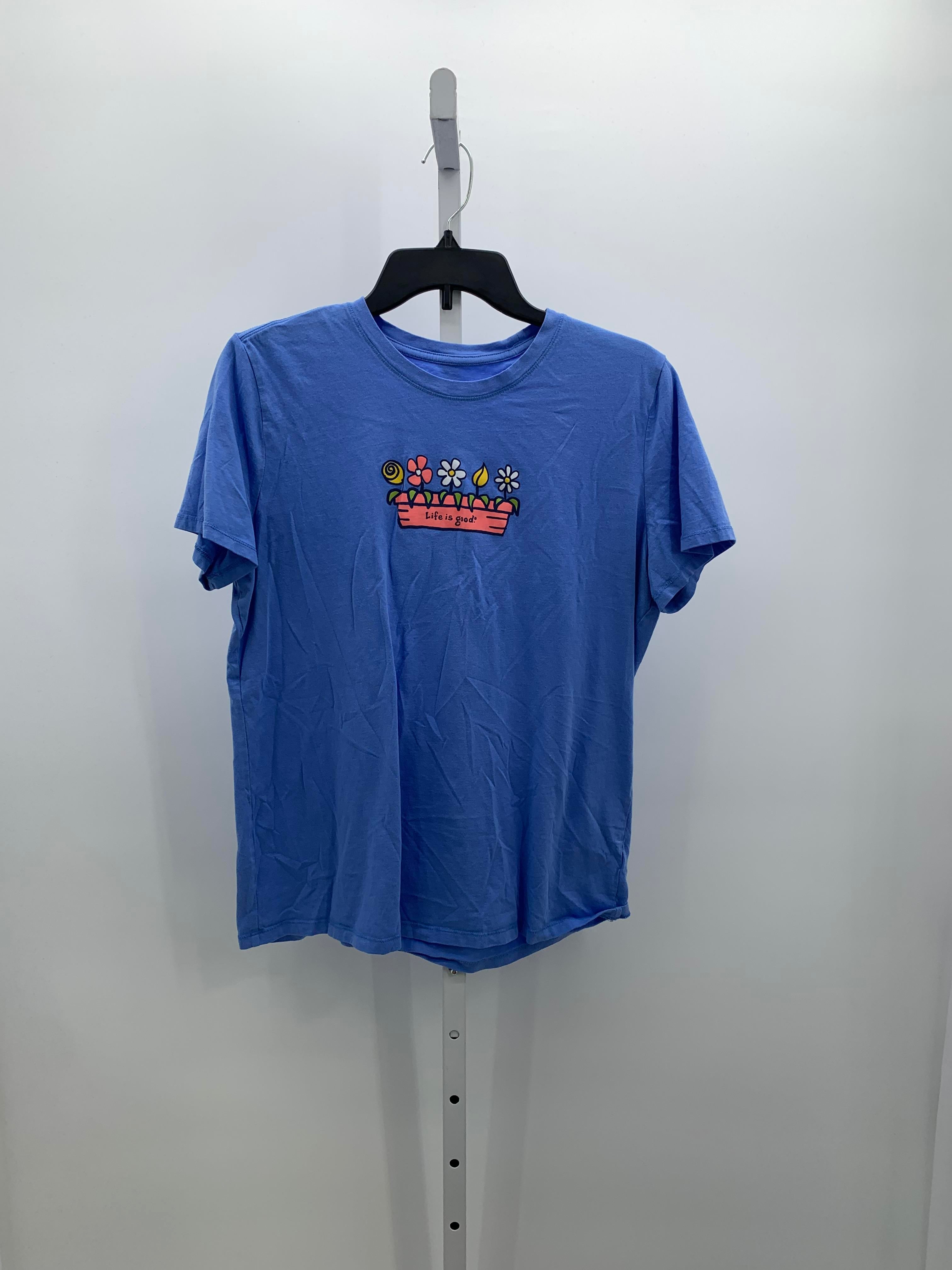 Life is Good Size Large Misses Short Sleeve Shirt