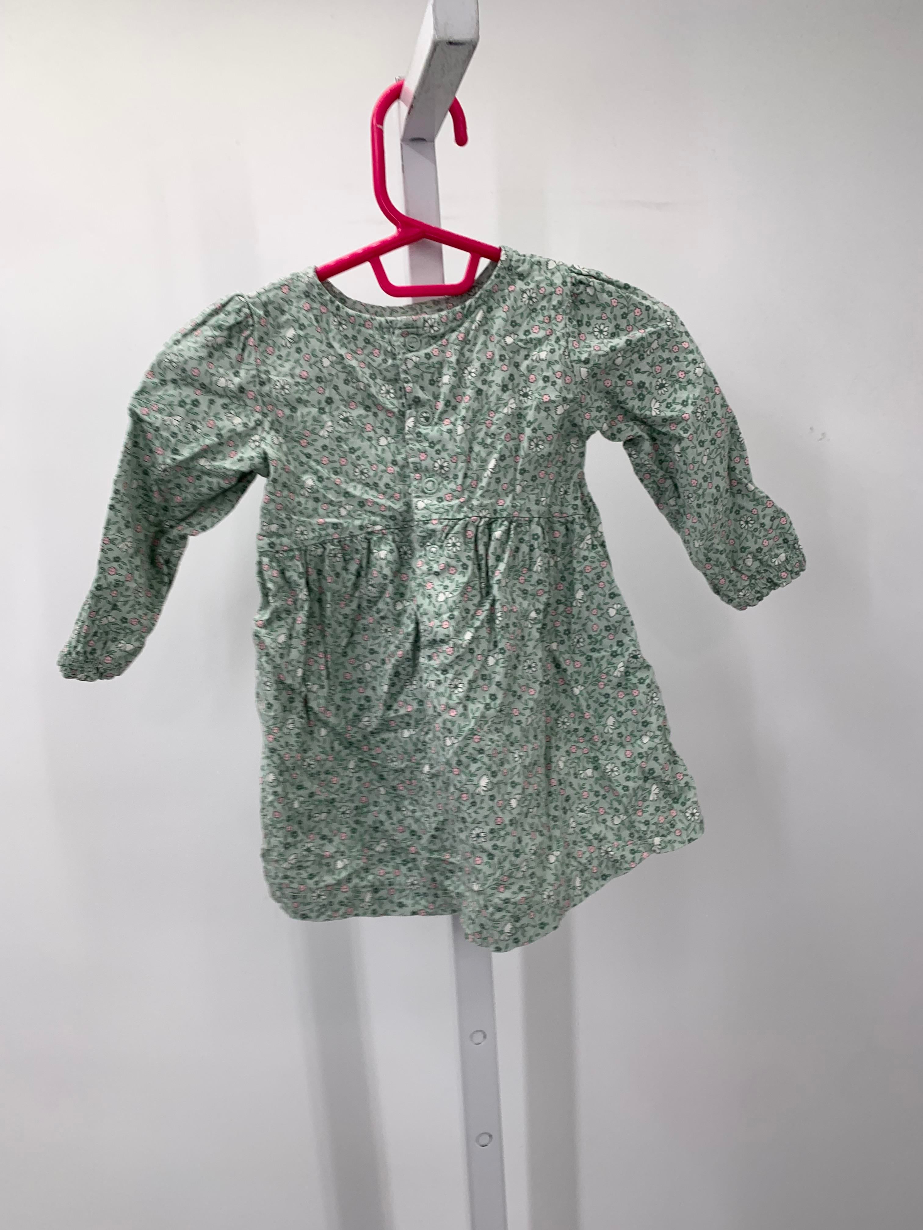 Carters Size 12 Months Girls Long Sleeve Dress