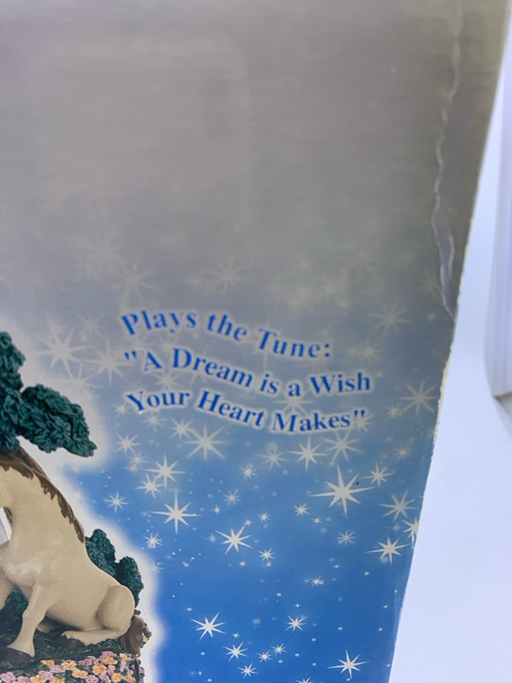 CINDERELLA'S MAGIC GOWN WATERGLOBE- IN BOX.