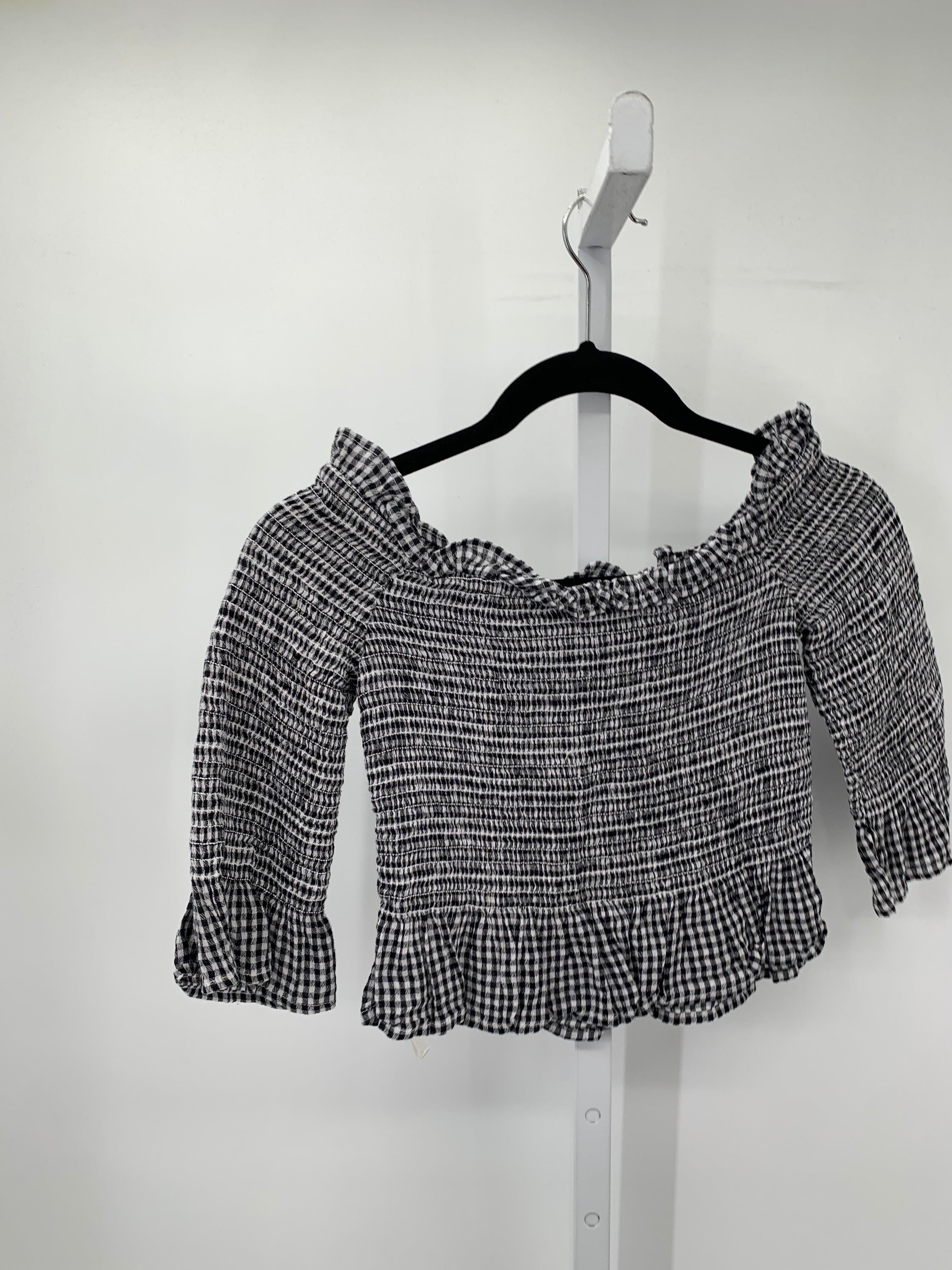 American Eagle Size Small Misses Short Sleeve Shirt